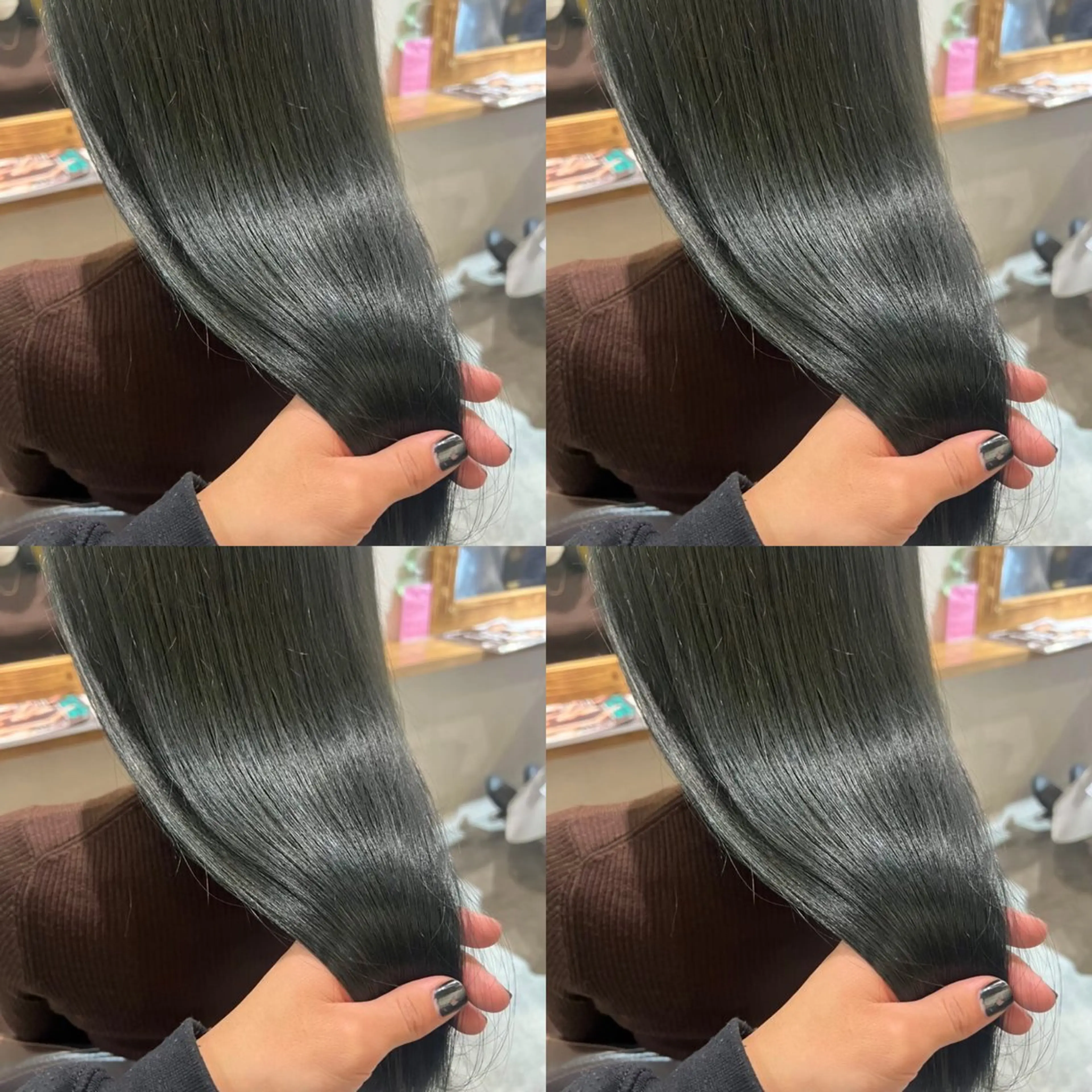 ロング レイヤーカット/ 縮毛矯正🇰🇷早坂のヘアスタイル