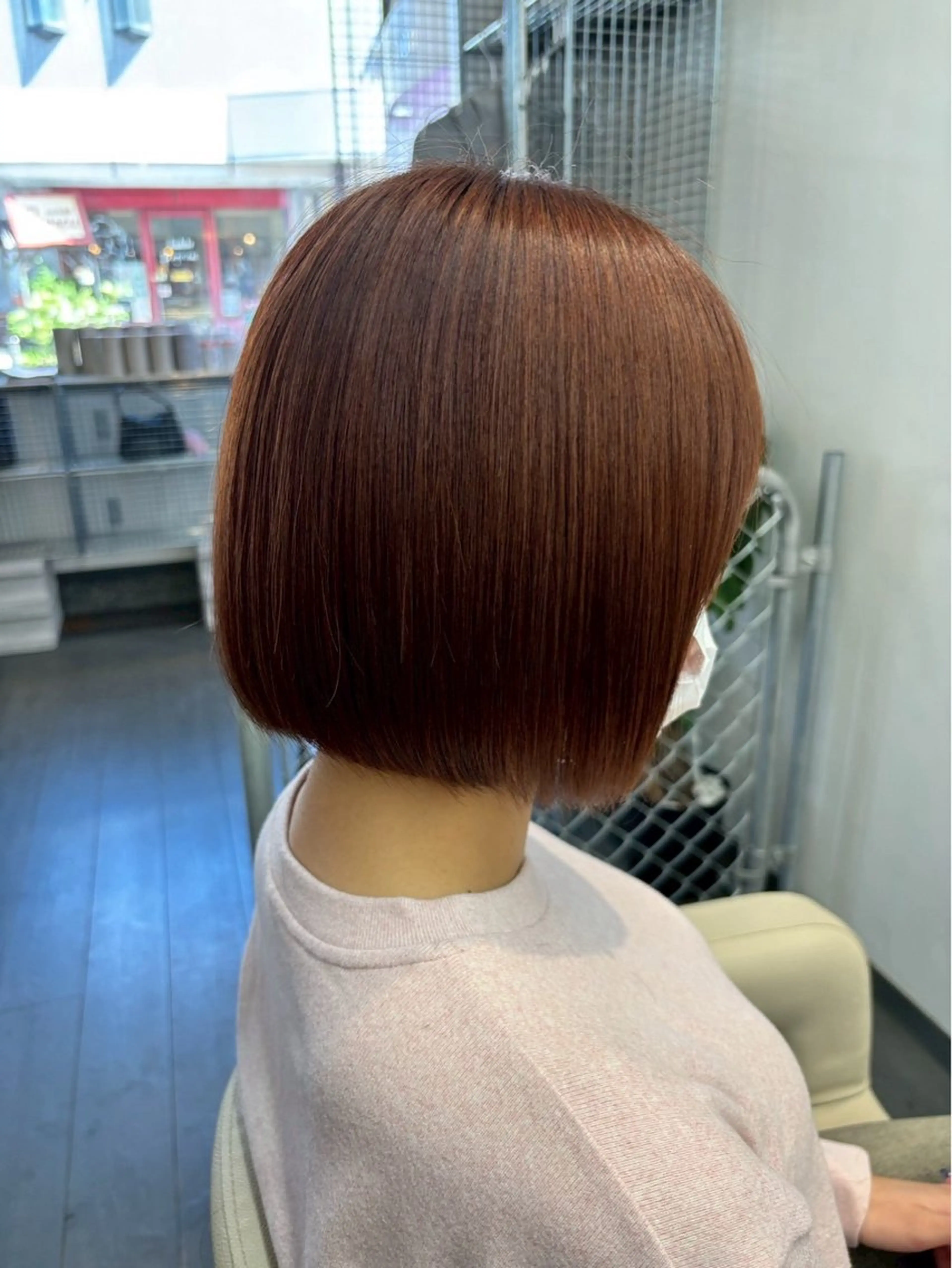 ショート 井上 志麻のヘアスタイル