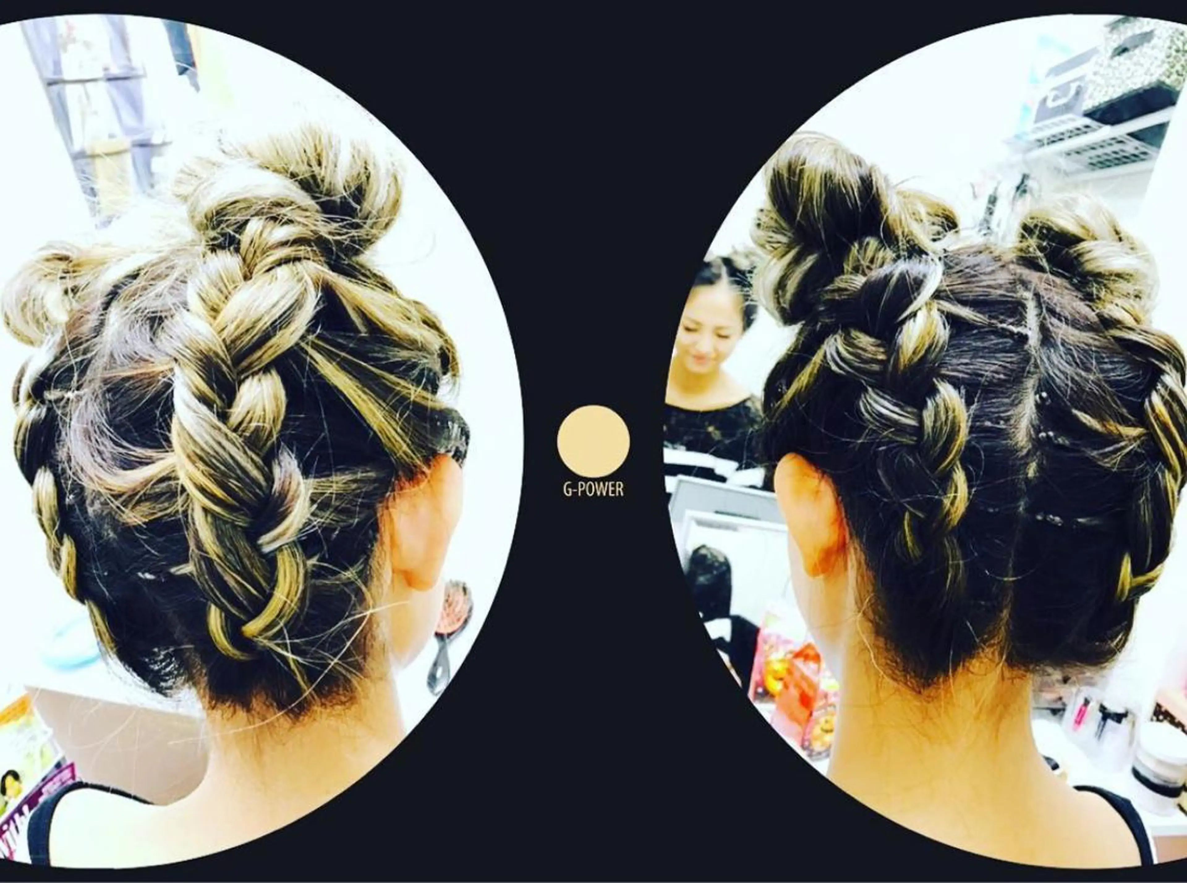 ヘアセットの写真