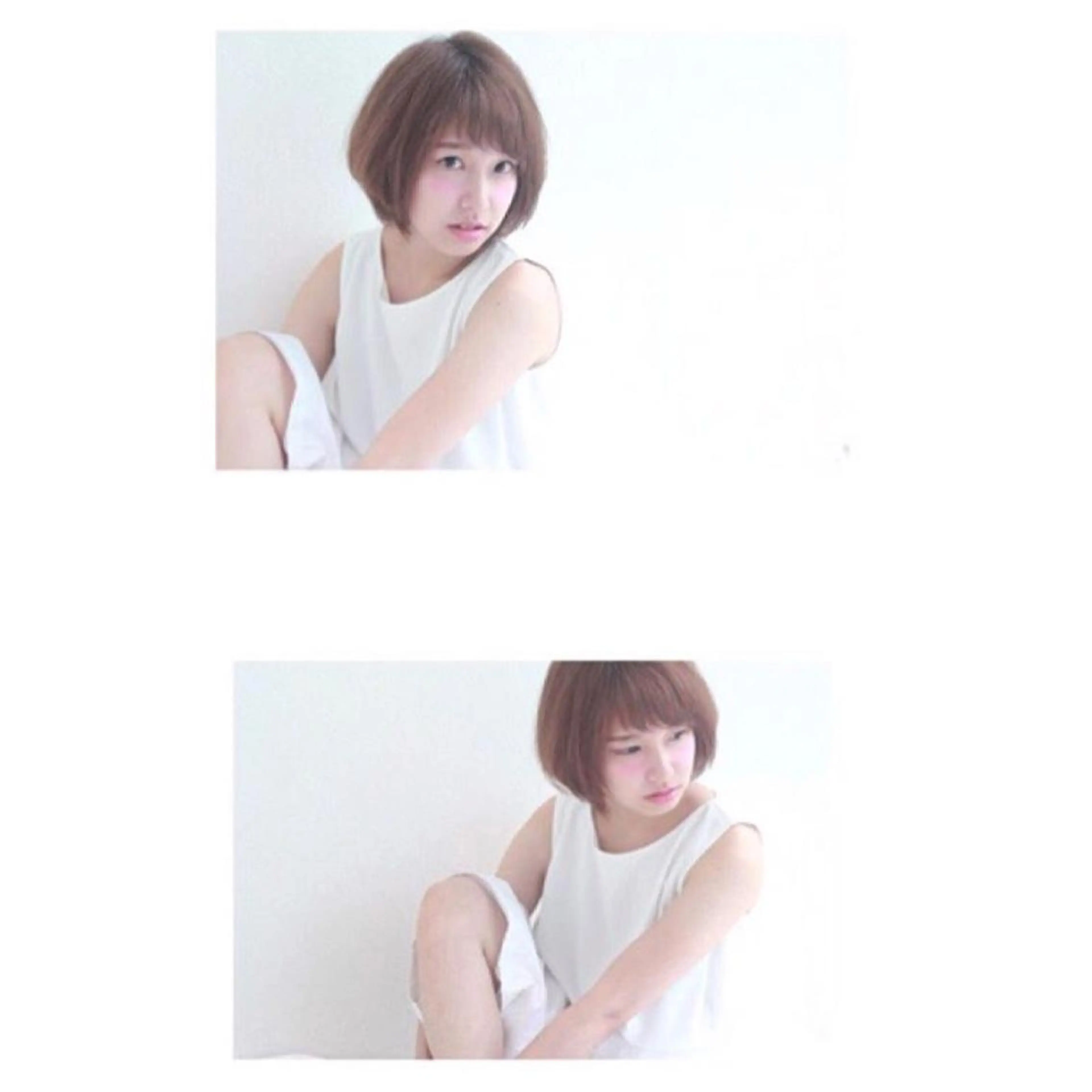 ショート カラー ショートボブ ボブ ショートヘア カット ヘアカラー 高木 麻知子のヘアスタイル