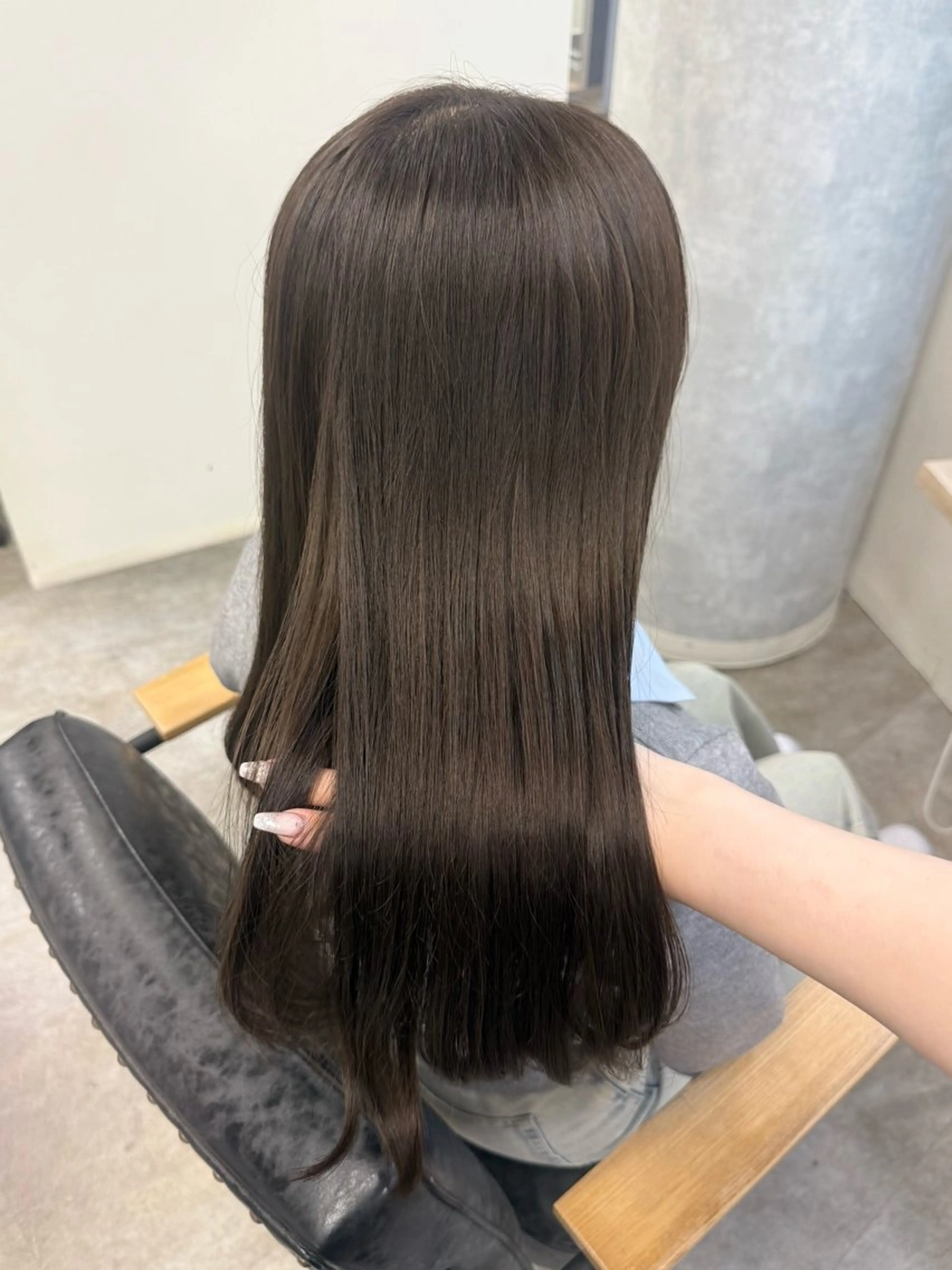 カラー ヘアアレンジ グレージュ オリーブグレージュ オリーブグレー カット ヘアカラー トリートメント Himawari♡ 柔らかいカラーのヘアスタイル