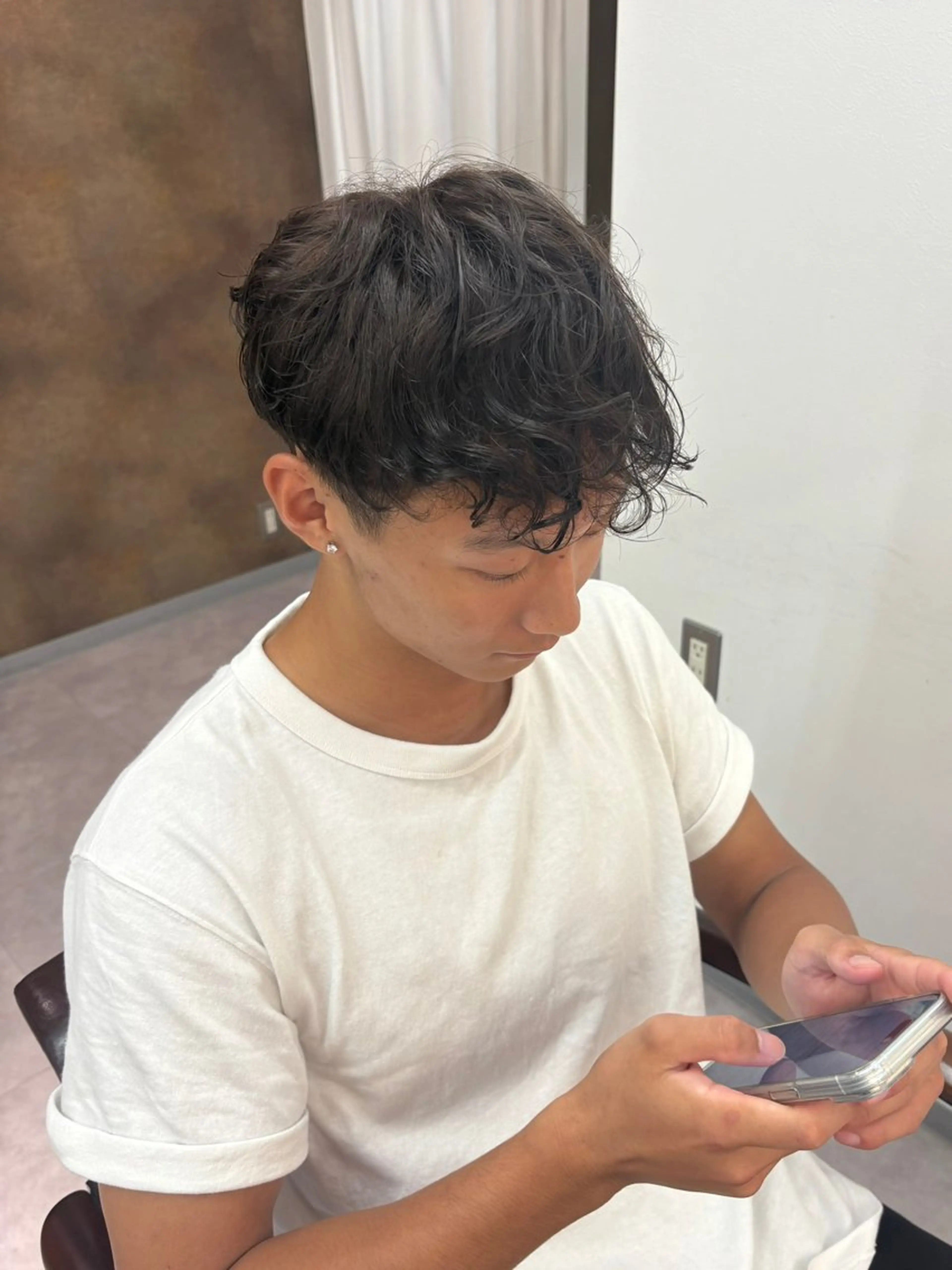 メンズ macheriebyhase所属・藤井 心音のヘアスタイル