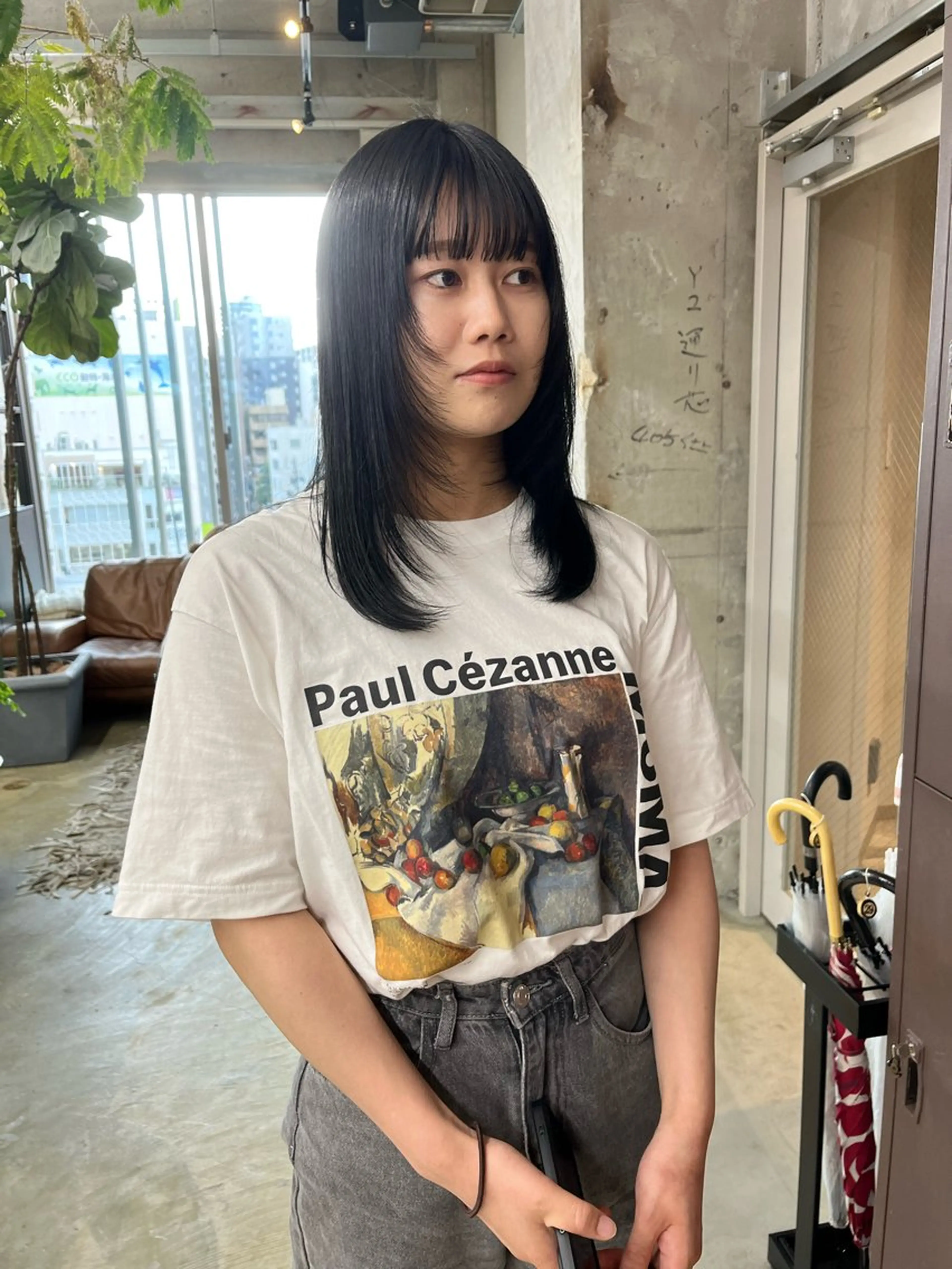 ミディアム レイヤーカット カット トリートメント 小木曽智美 /ボブ/ショートのヘアスタイル