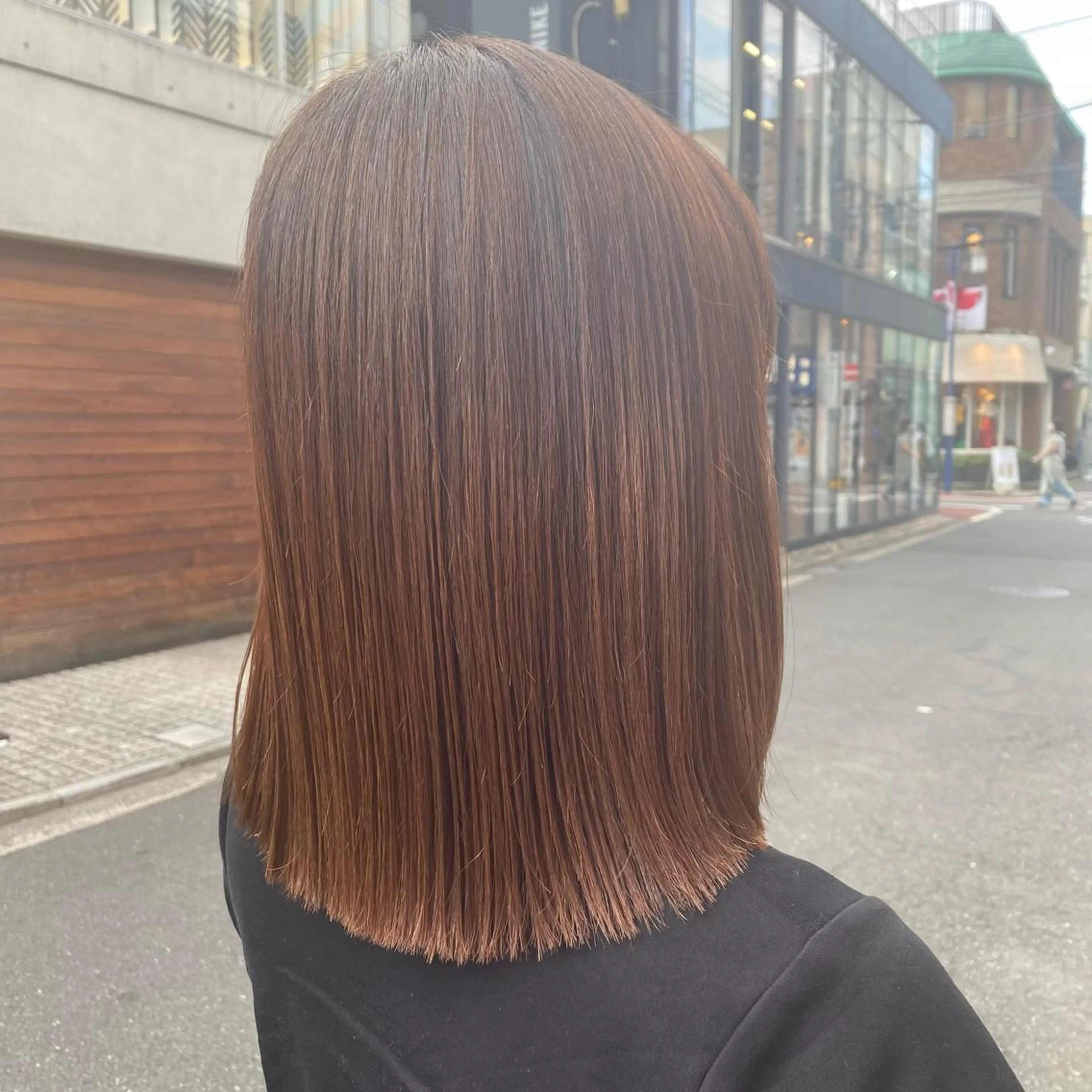 ミディアム かりん 🤍のヘアスタイル