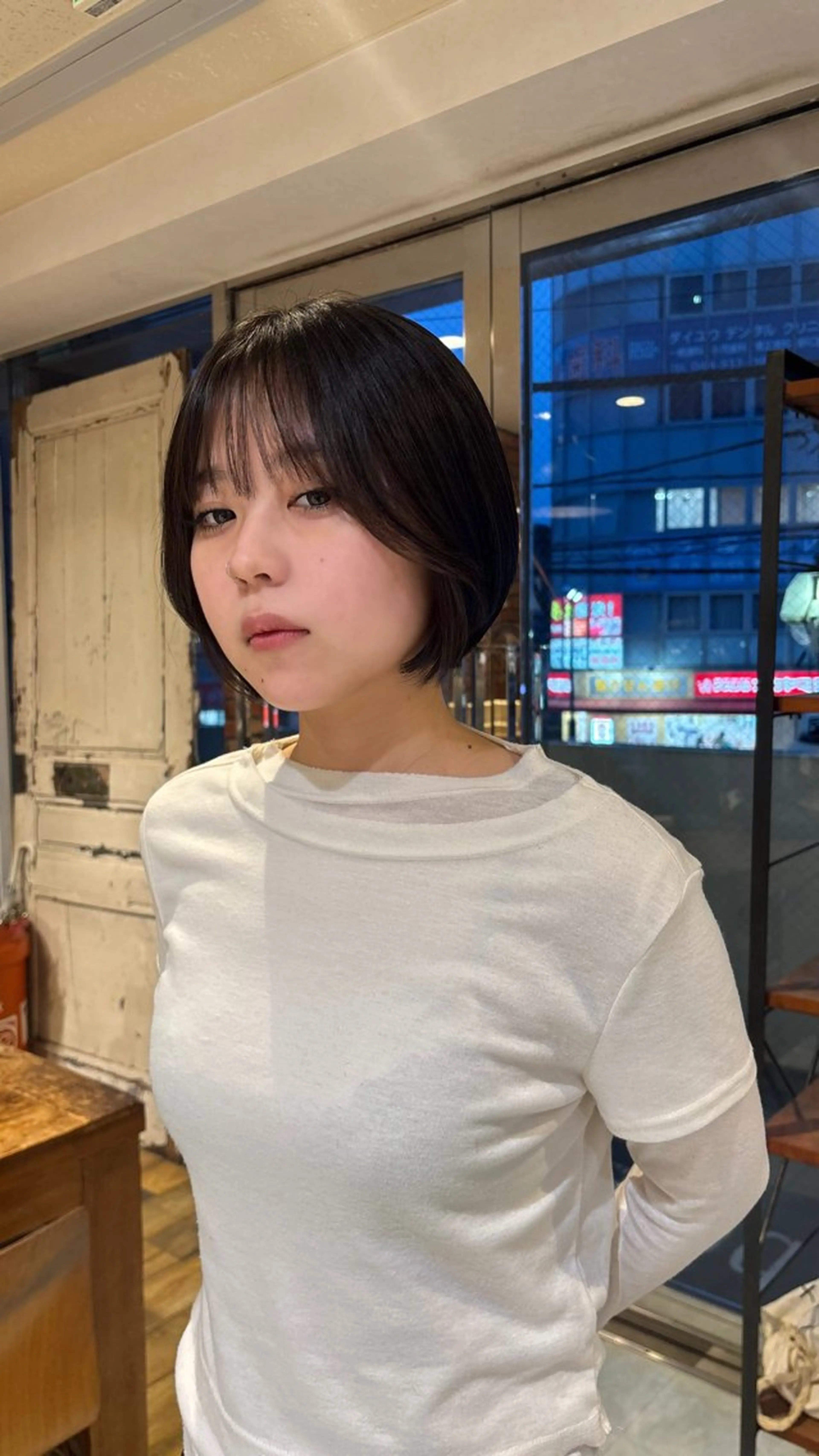 ショート ボブ ショートヘア カット トリートメント レイヤー/ボブ /🦋Ayana🦋のヘアスタイル