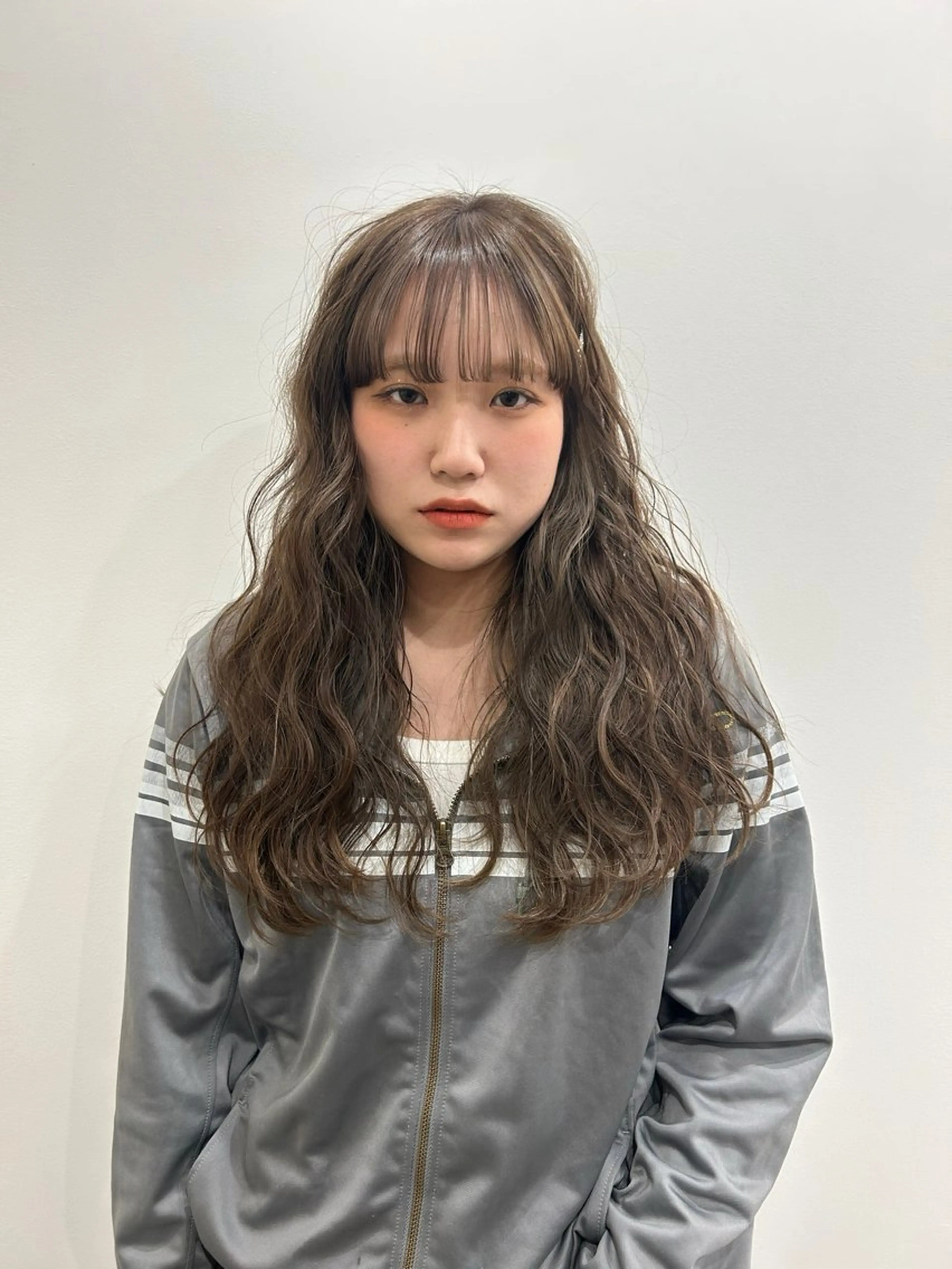 ロング カット ヘアカラー hair&eye🎀 /momoKaのヘアスタイル