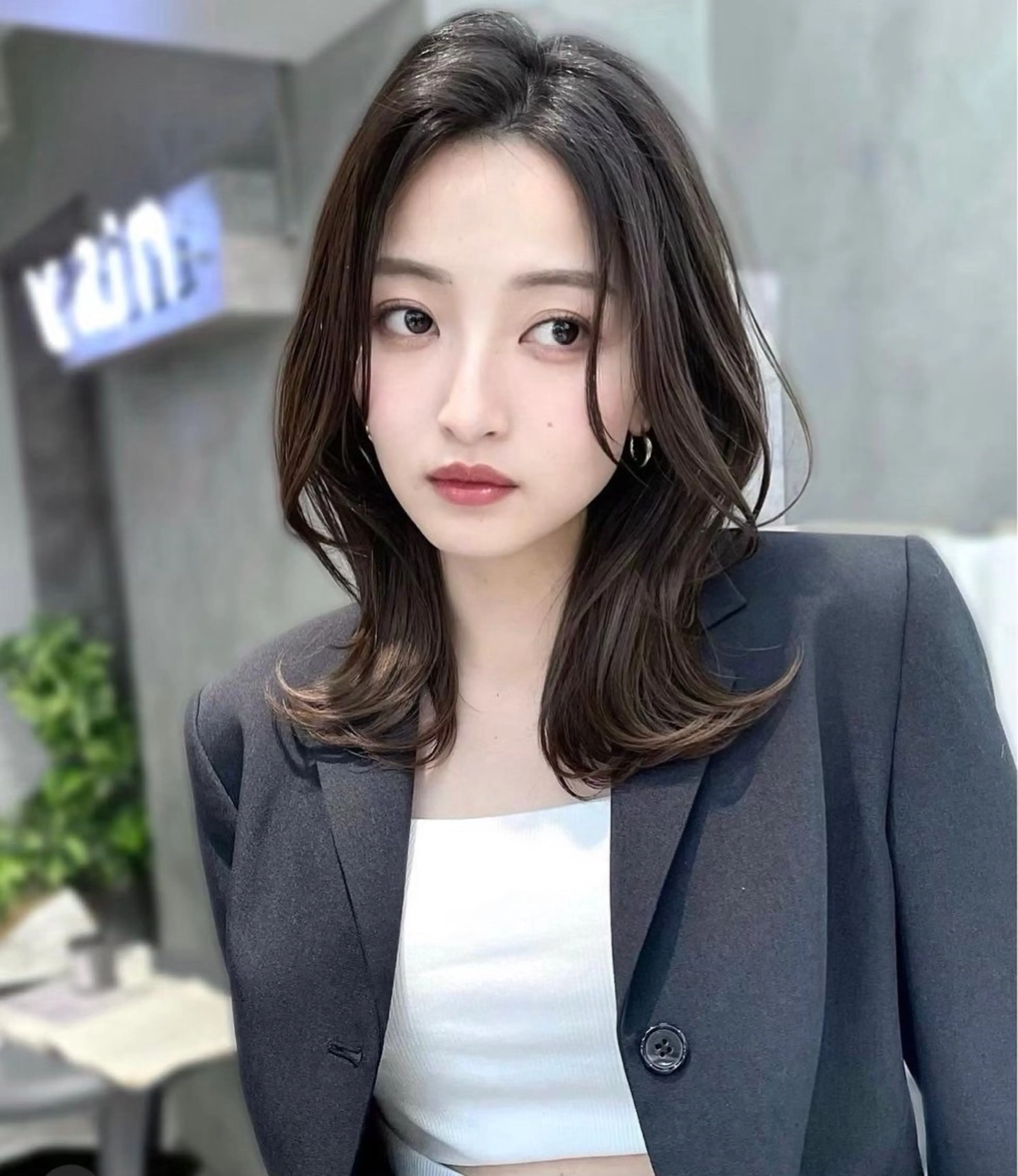 ロング カラー ヘアカラー 艶カラー🐳🫧 サヤカ 🐳のヘアスタイル