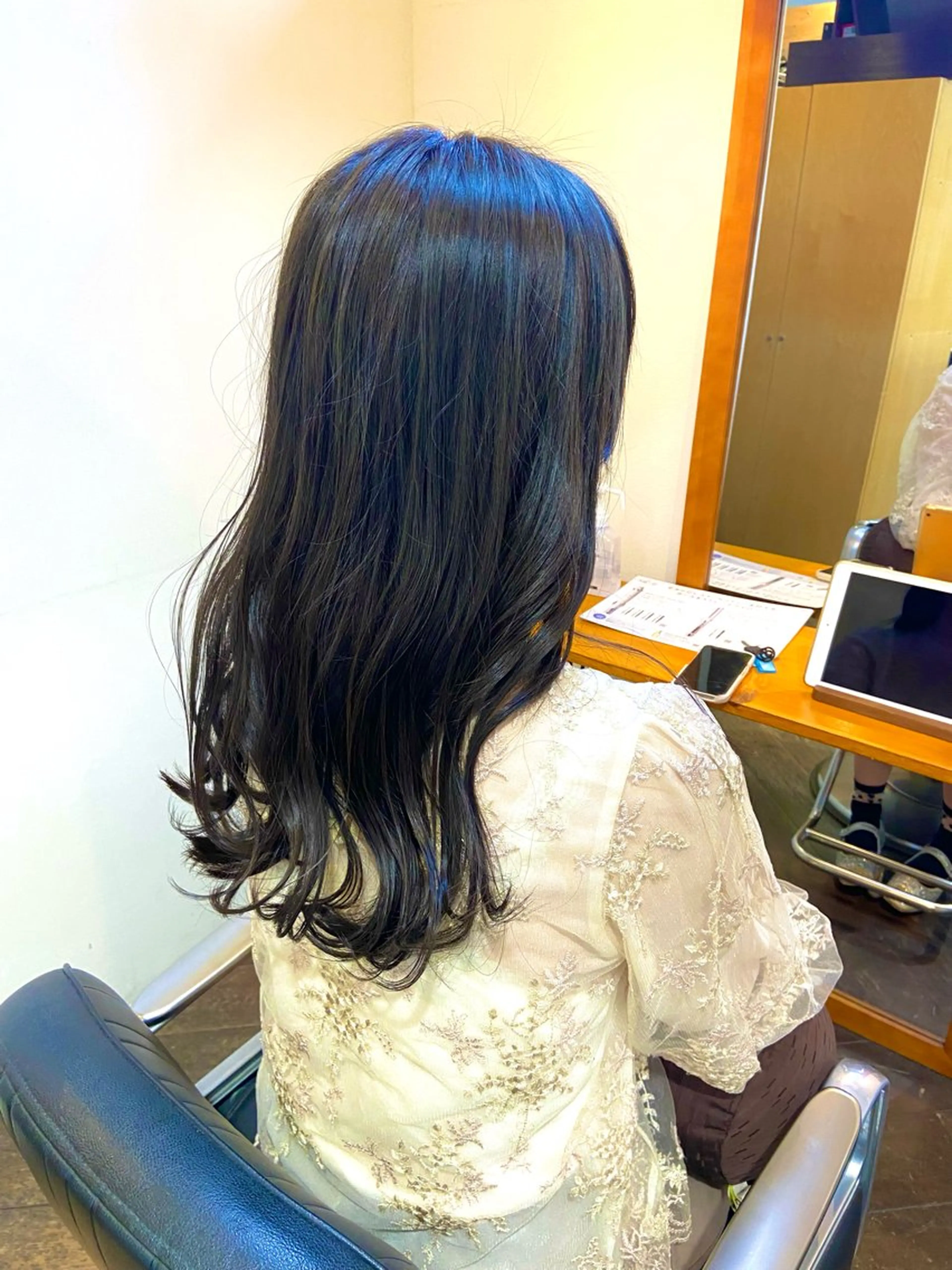 ロング カラー オリーブカラー niro 🌱カットモデル募集のヘアスタイル