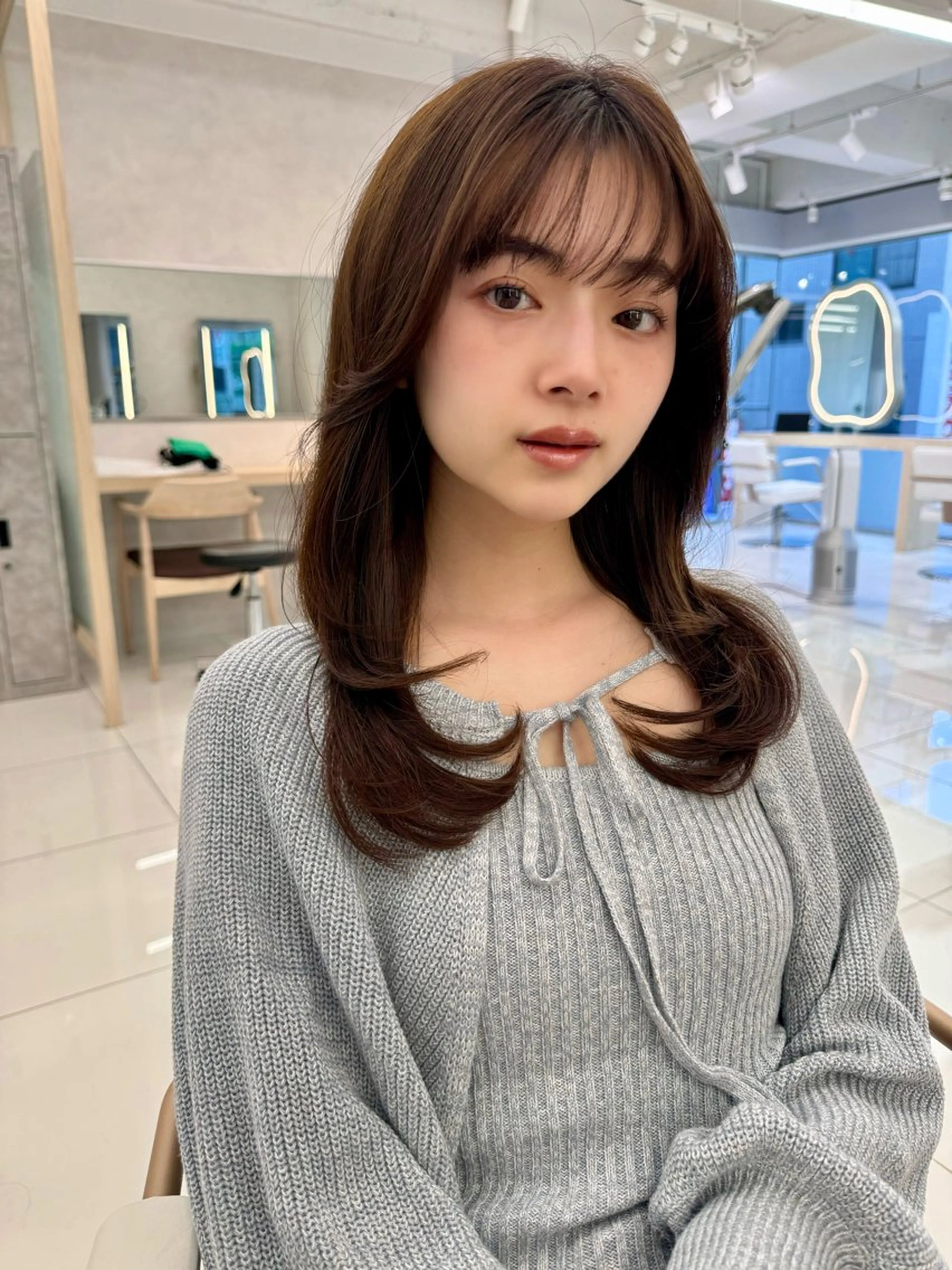 ロング 三鷹で1番ショート ボブをカットする新谷のヘアスタイル