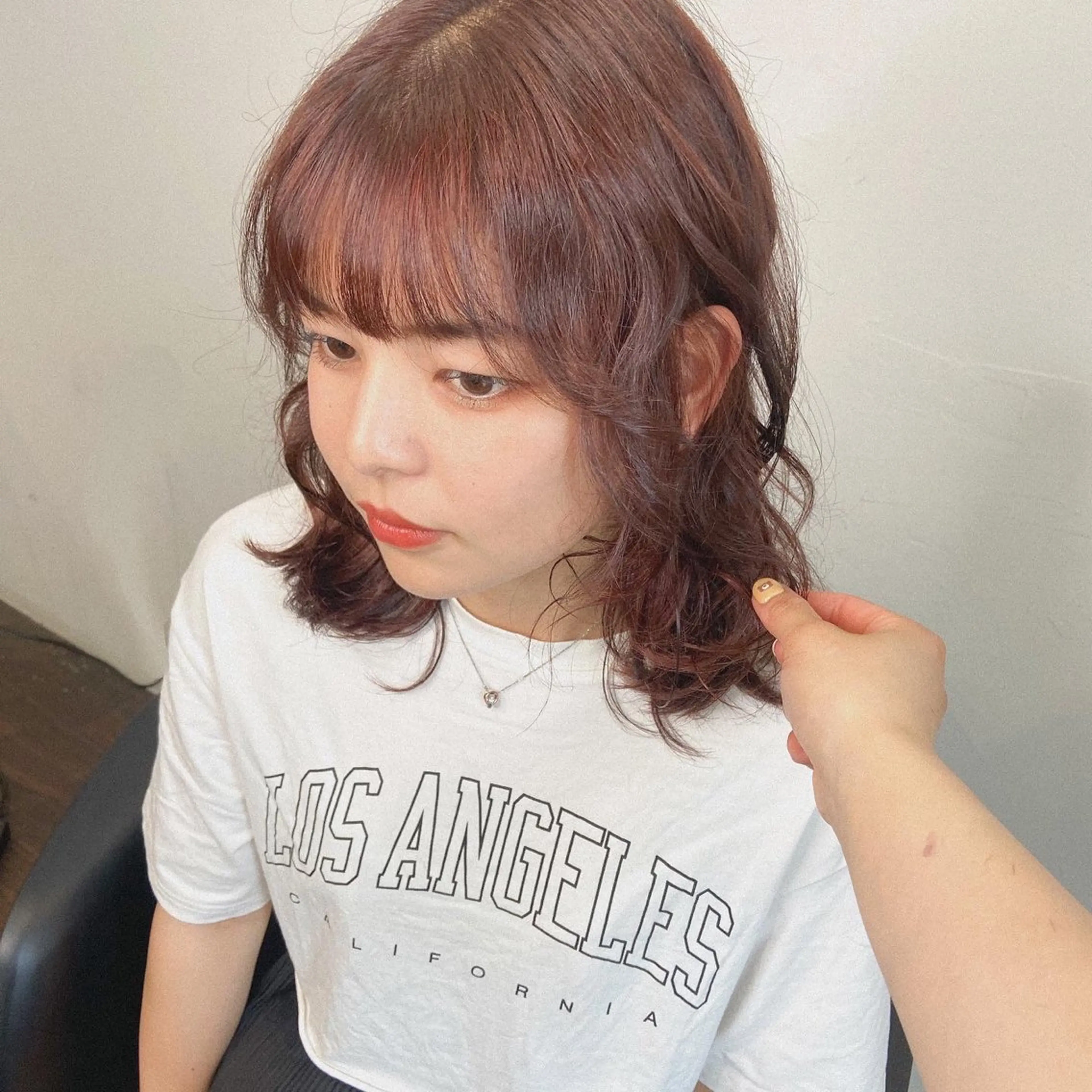 ミディアム カラー パーマ ヘアアレンジ 🌼似合わせのプロ 心斎橋/rena🌼のマツエク・マツパデザイン