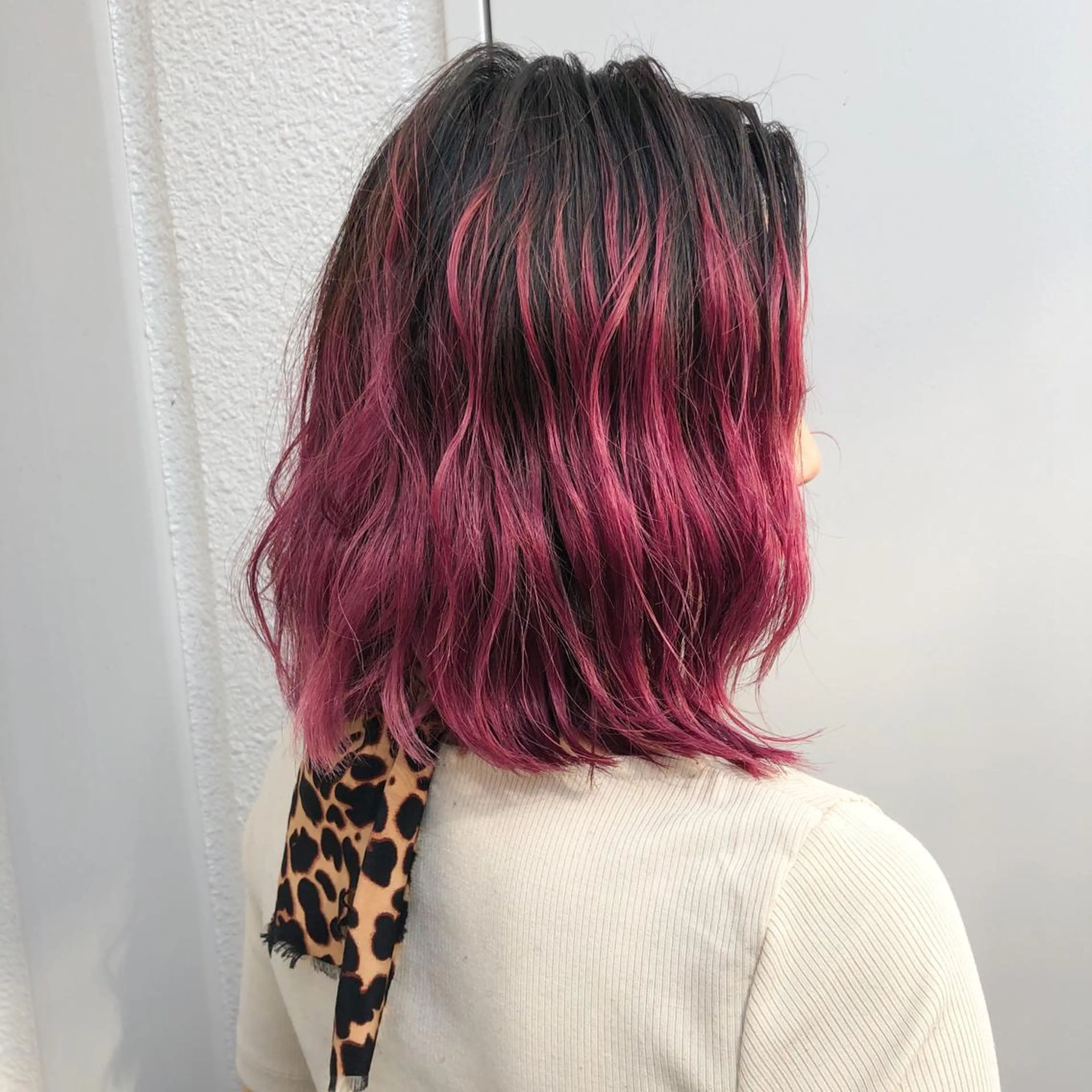 ミディアム カラー ゆう🫧 透明感/ハイトーンのヘアスタイル