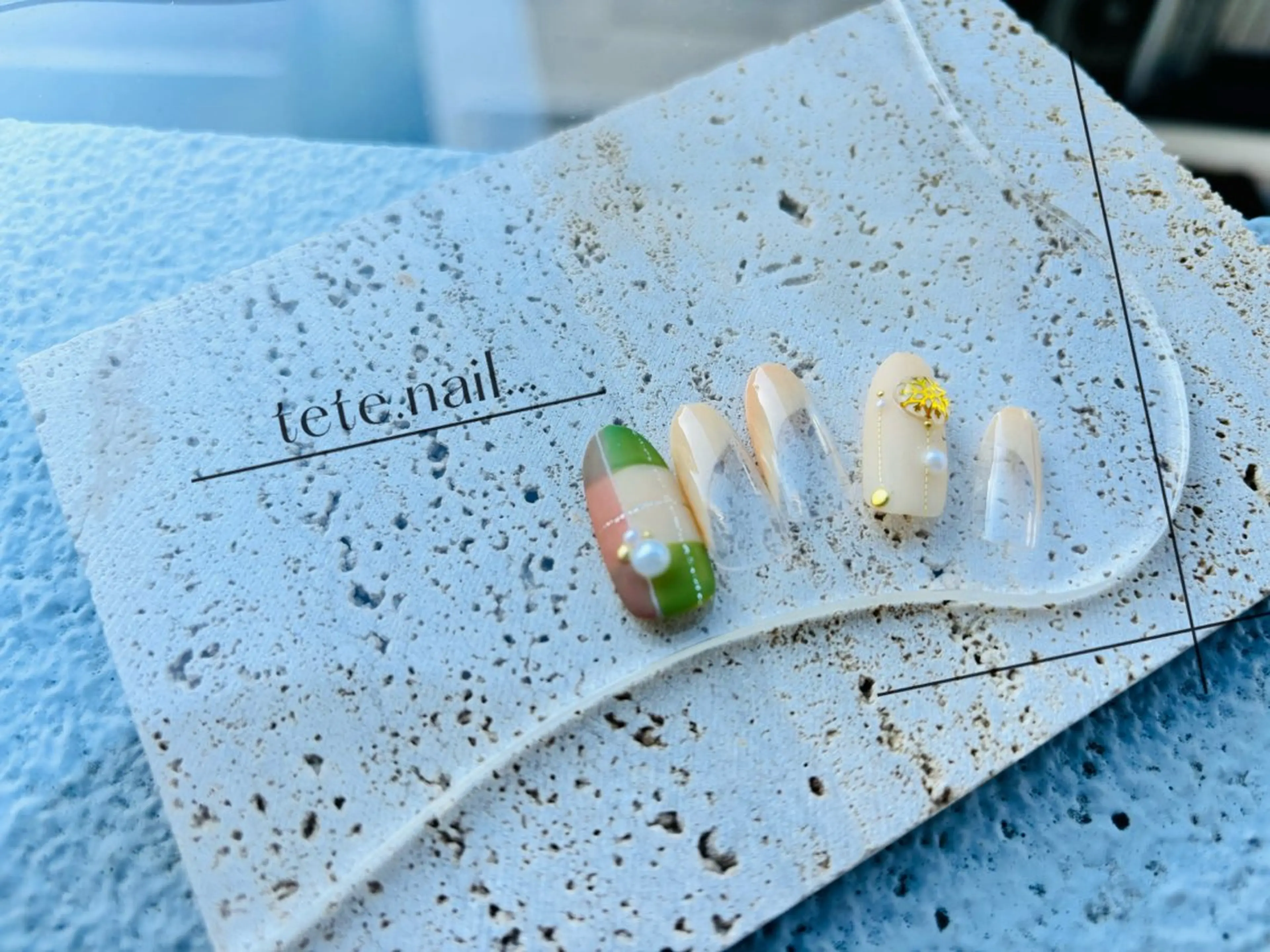 ネイル ハンドネイル tete. nailのネイルデザイン