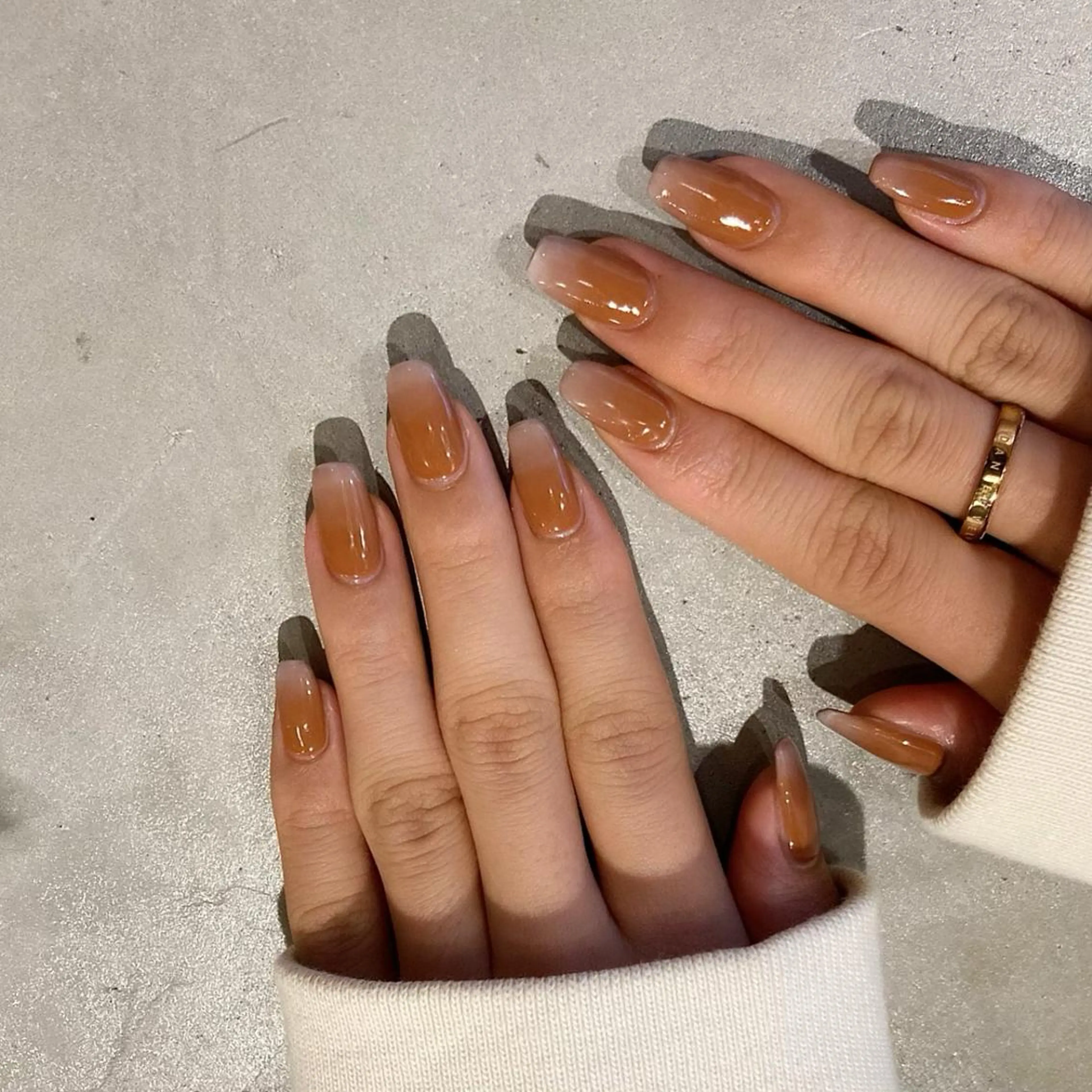 ネイル 持ち込み スカルプネイル ハンドネイル nail salon Soeurのネイルデザイン