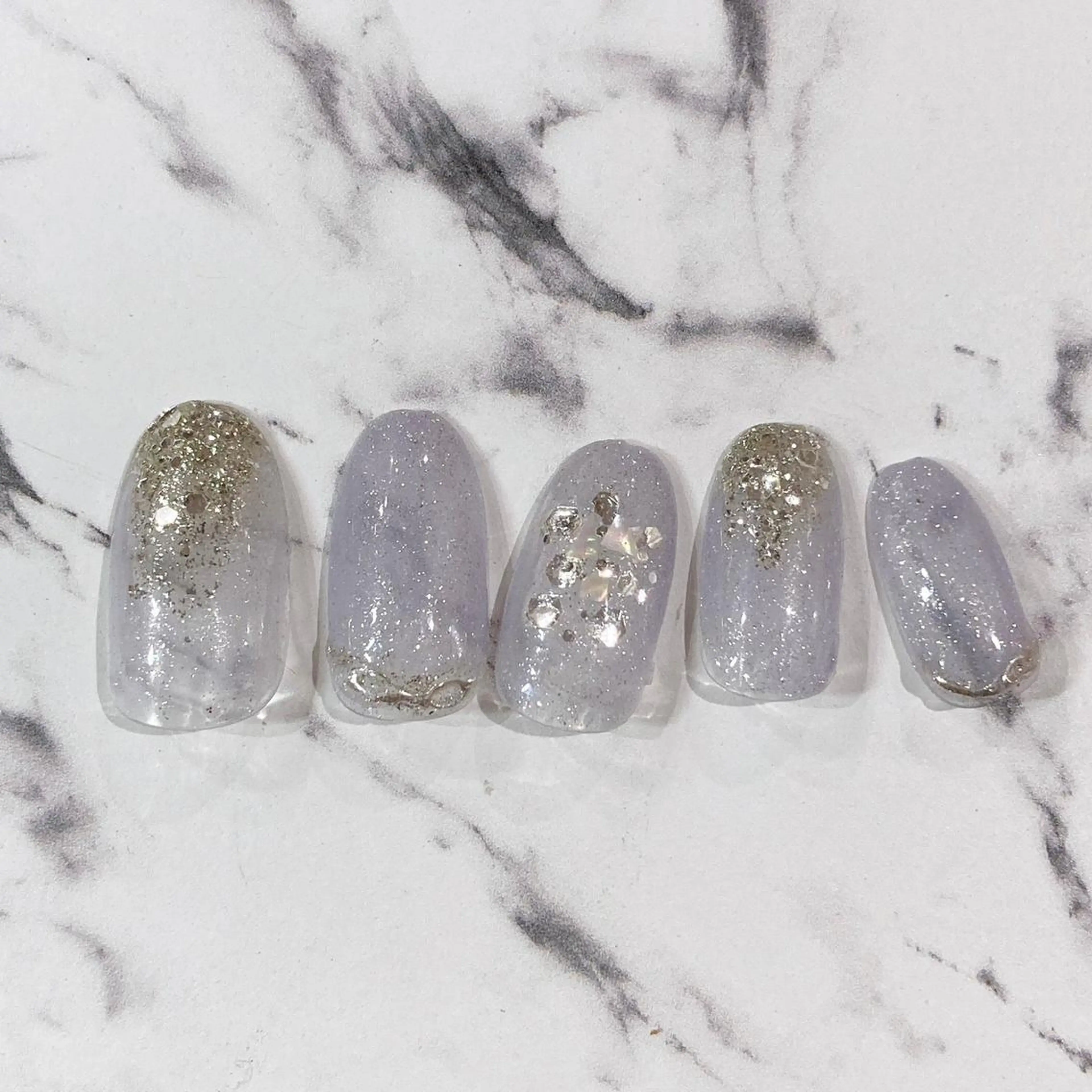 ネイル ニュアンスネイル 冬ネイル ハンドネイル Salon Ｋのネイルデザイン