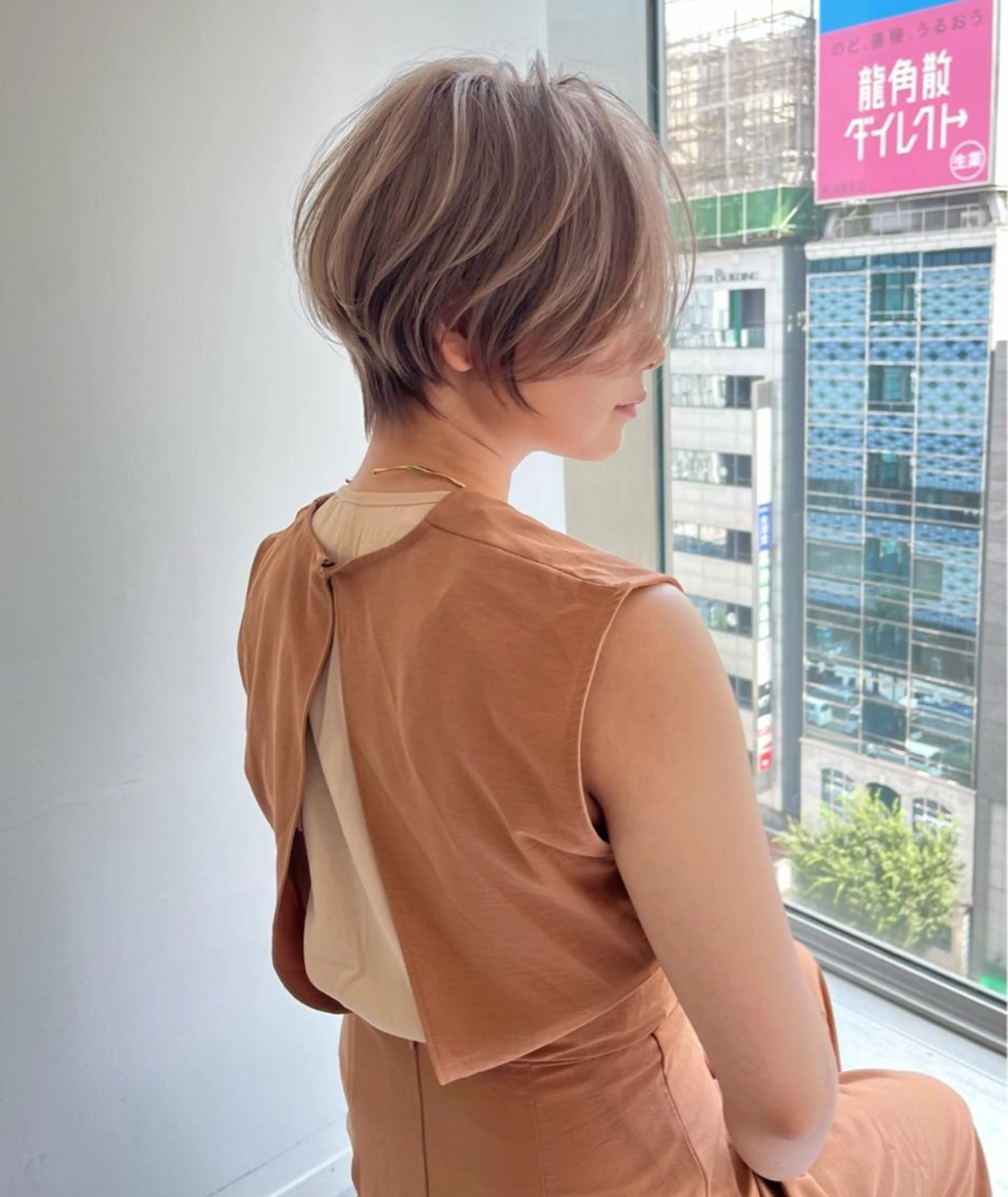 ショート ショートボブ ハンサムショート 丸みショート ボブ ショートヘア 似合わせショート/ 無料カット/荒砂のヘアスタイル