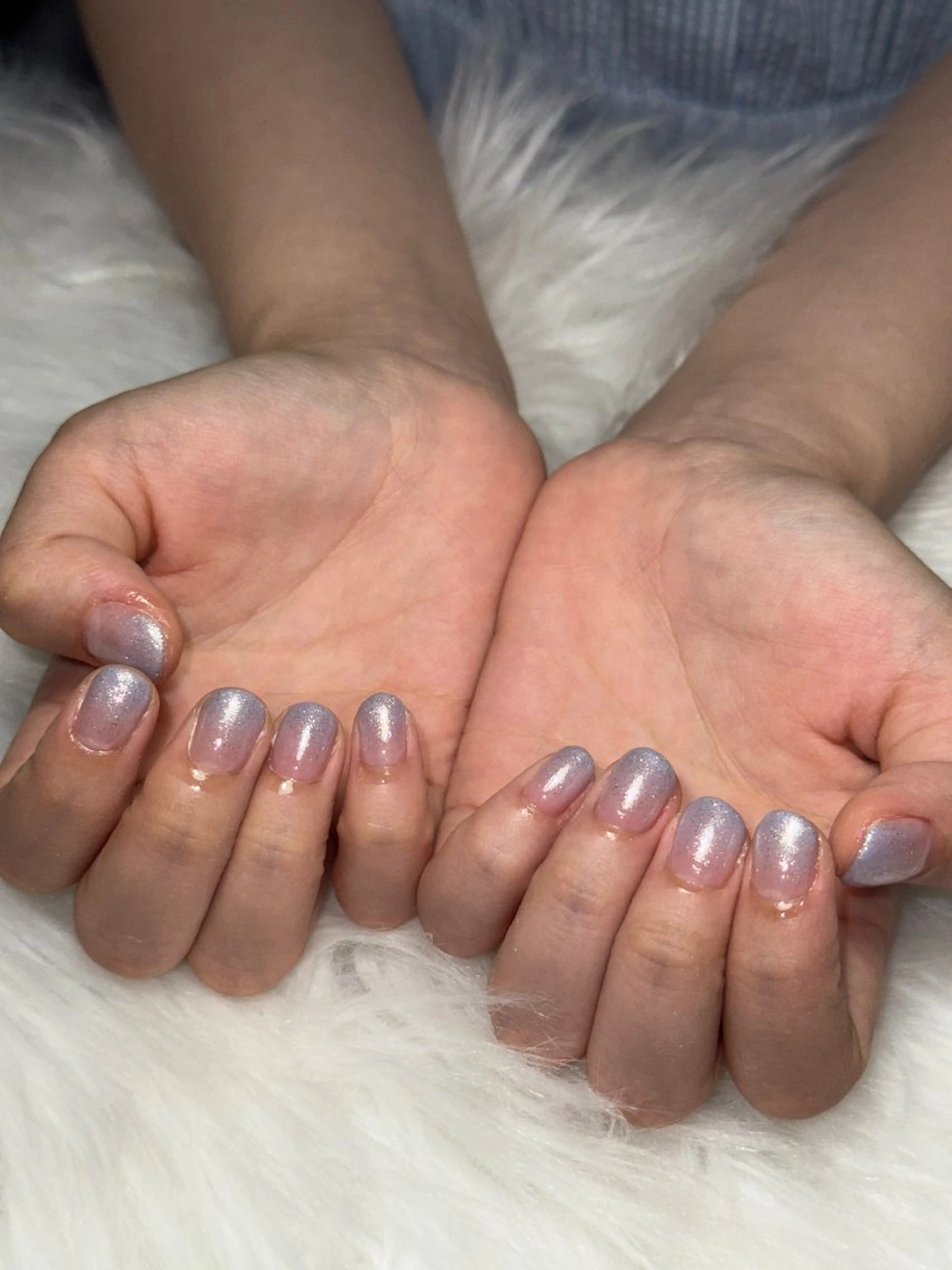 ネイル ラメ(グリッター) ラメグラデーション Momoka 🍑🎀のネイルデザイン