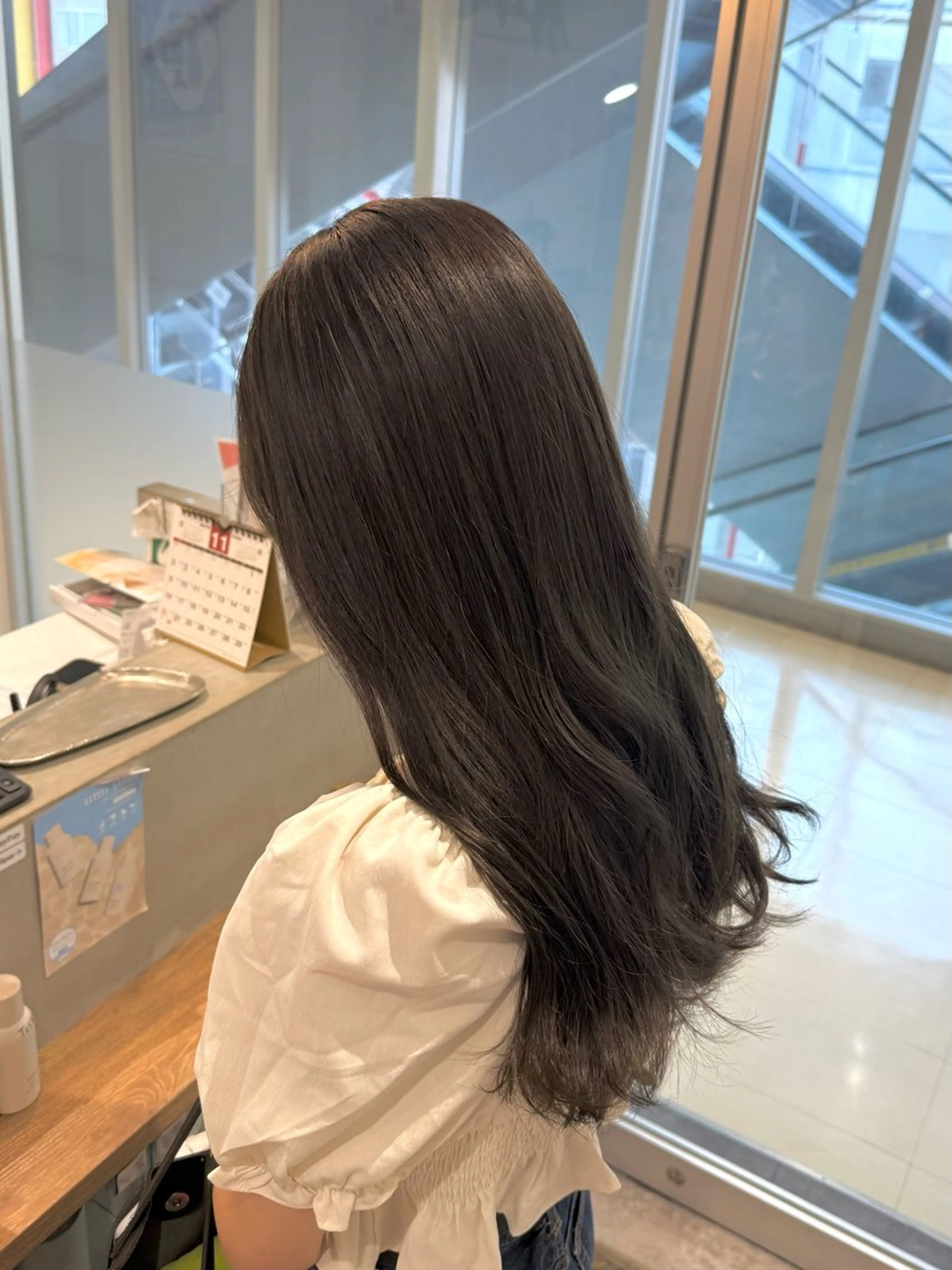 【人気急上昇🔥】韓国風くすみブルー・グレージュカラーの写真