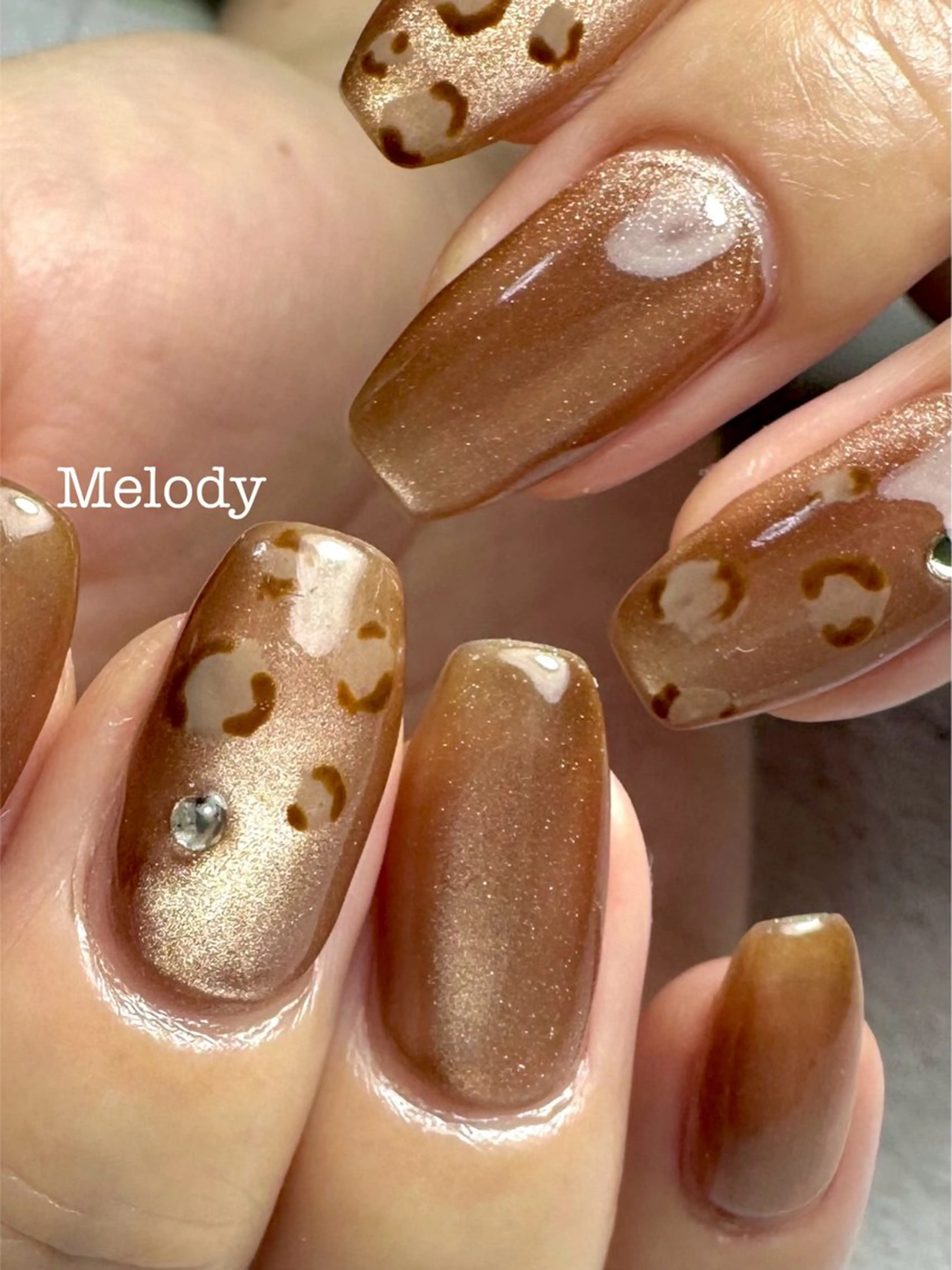 ネイル アニマル柄 Yuki Takahamaのネイルデザイン