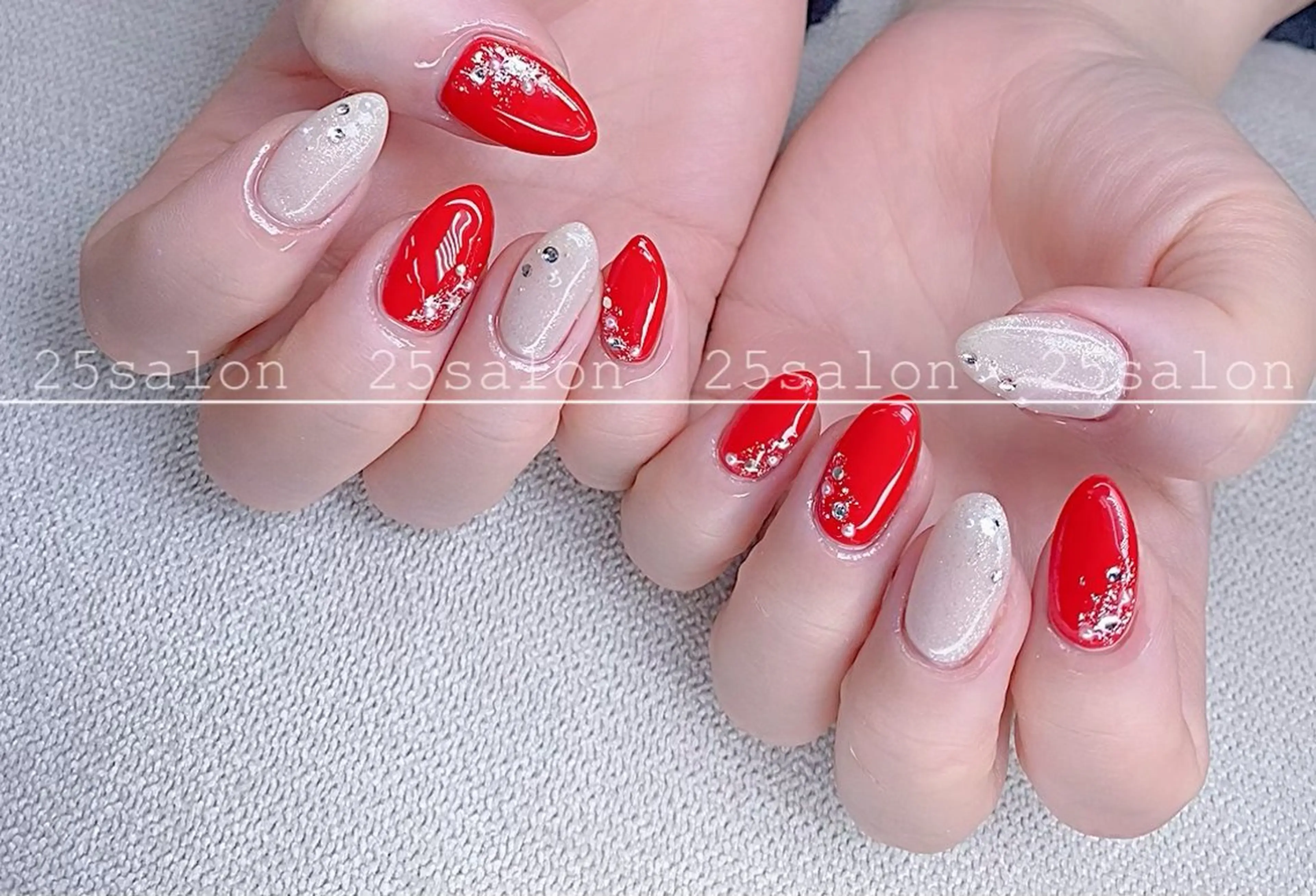 ネイル ジェルネイル 韓国ネイル ニュアンスネイル パラジェル ワンホンネイル 2 5のマツエク・マツパデザイン