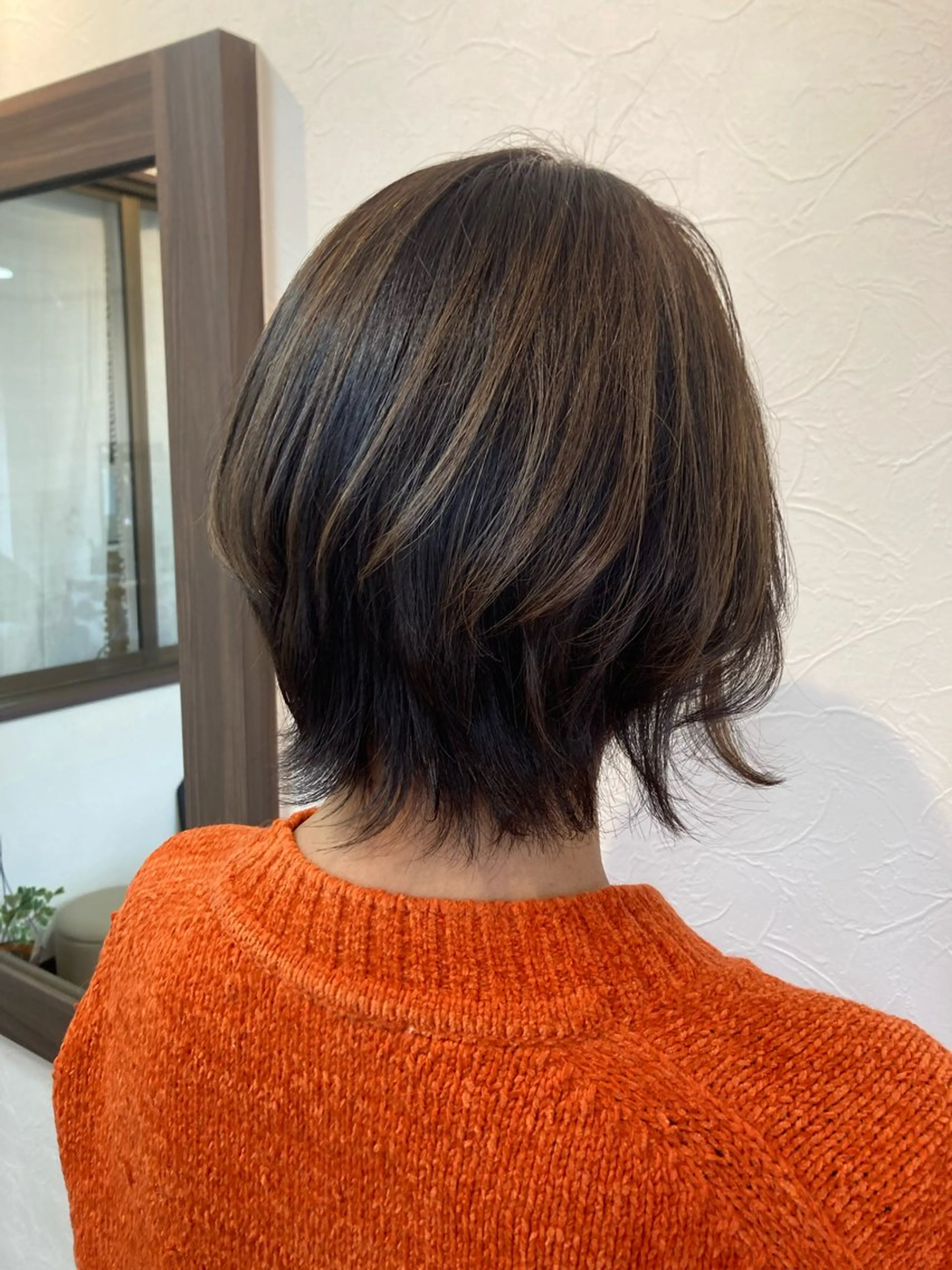 ショート ヘアカラー トリートメント 池岡 洋子のヘアスタイル