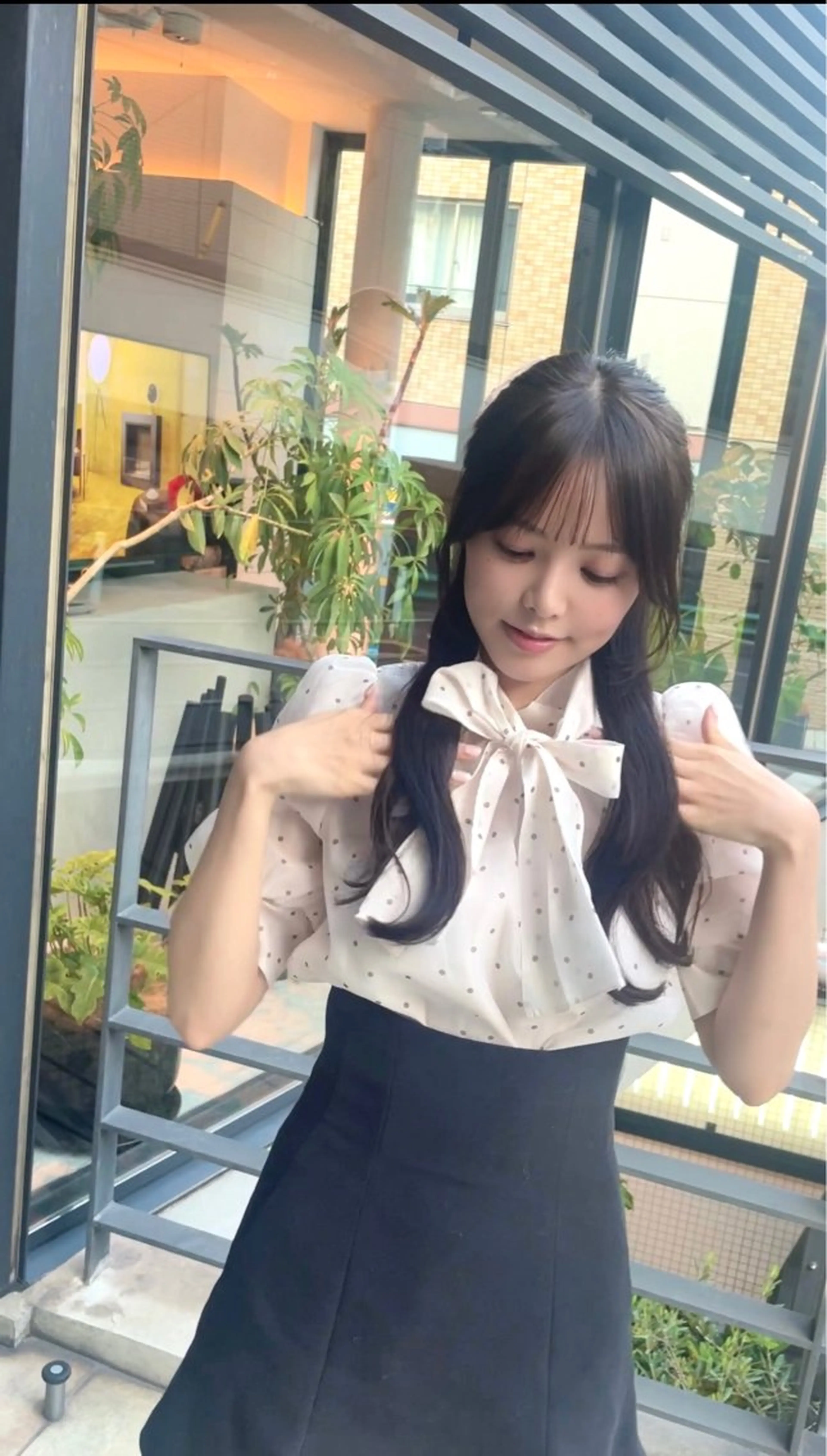 ロング カラー カット ヘアカラー トリートメント ご新規様限定 透明感カラーKANAのヘアスタイル