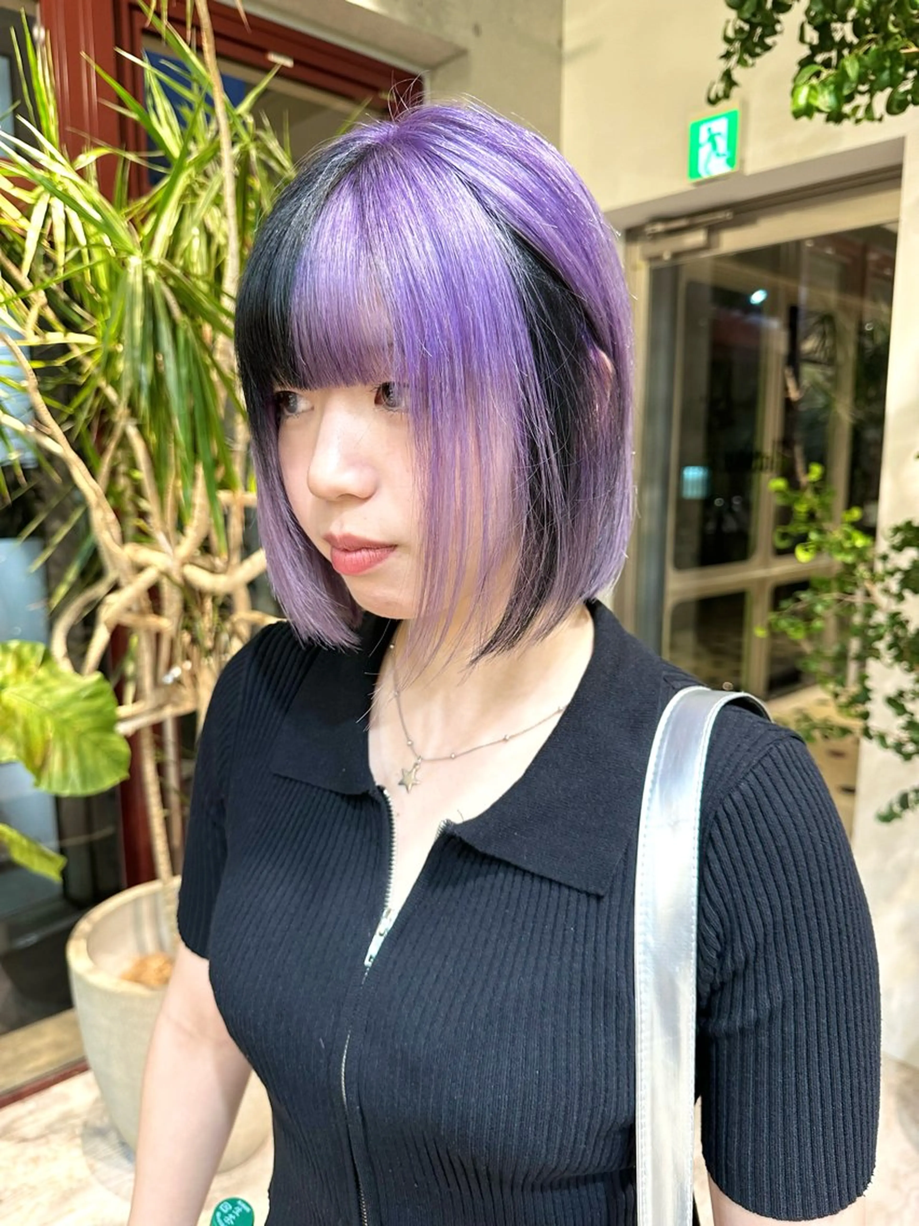 ミディアム カラー ヘアカラー トリートメント ヘッドスパ ヘアセット kai .のヘアスタイル