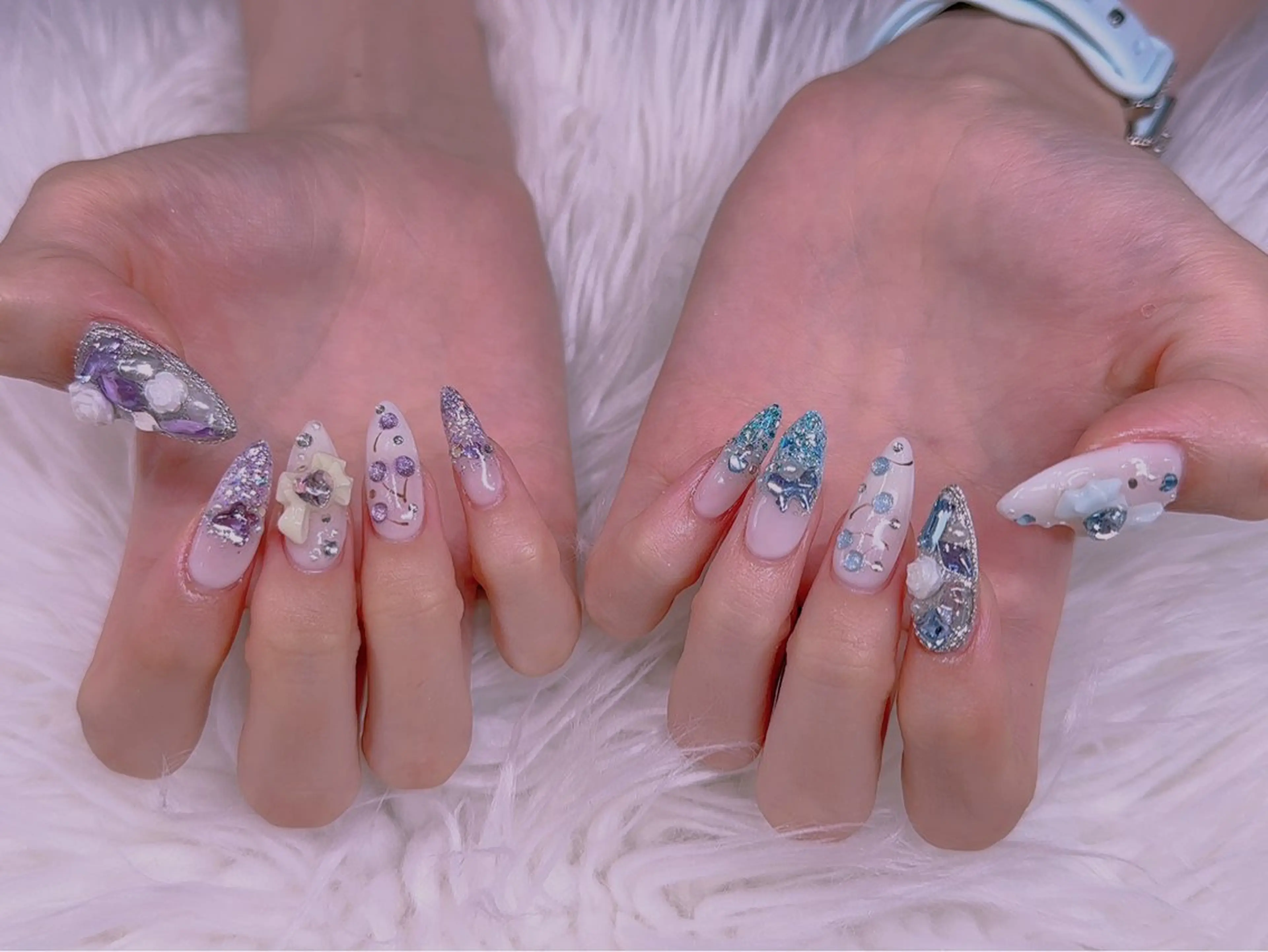 ネイル 長さだし専門店 M2　rikaのネイルデザイン