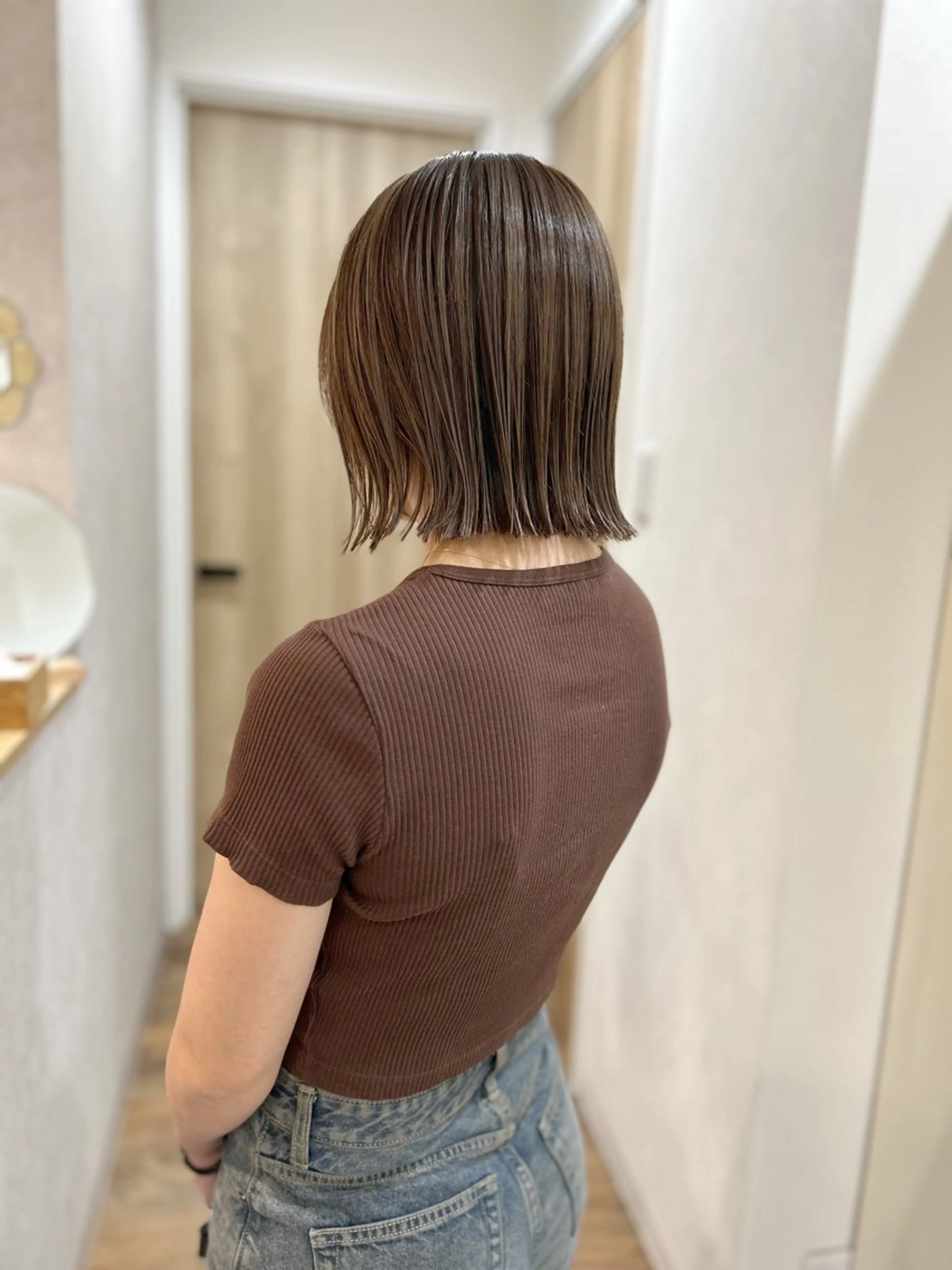 【ミニモ限定】似合わせカット、イルミナorアディクシーカラー、髪質改善トリートメントの写真