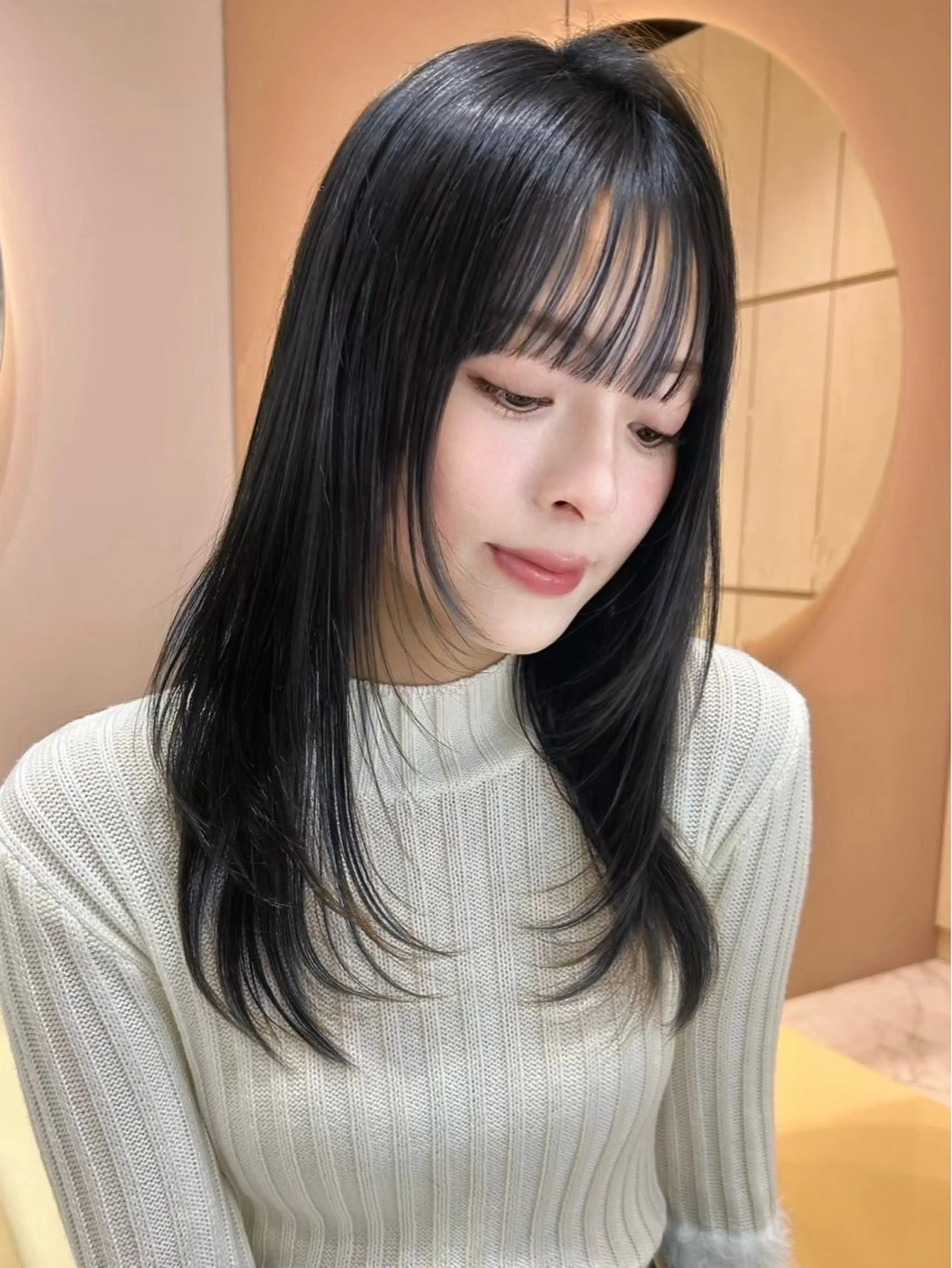 ロング カラー ヘアアレンジ カット ヘアカラー トリートメント ヘアセット 大宮‎🩵縮毛矯正 レイヤー　佐藤和のヘアスタイル