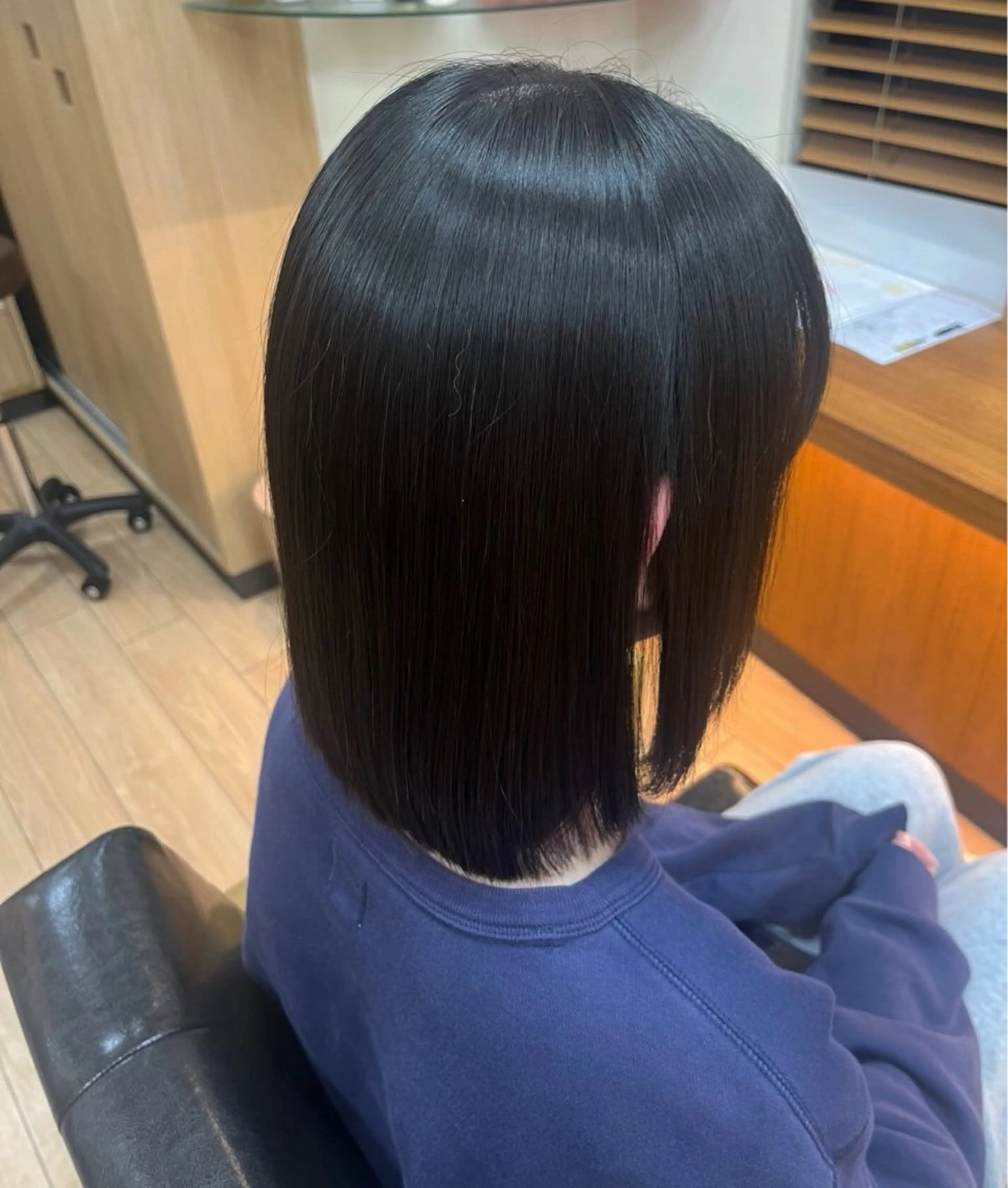 ミディアム 髪質改善ストレート ✨️小川涼のヘアスタイル