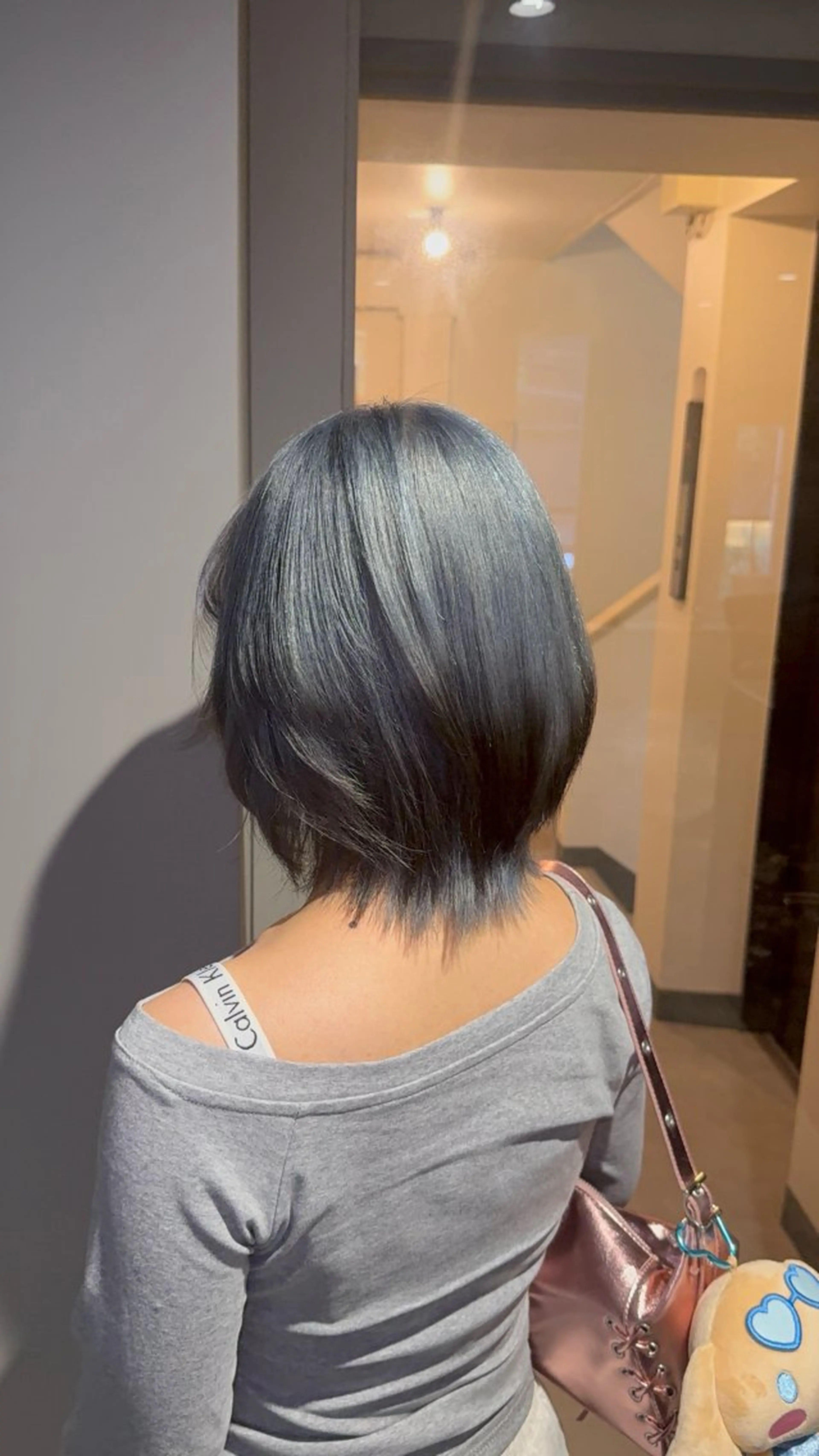 セミロング カット ヘアカラー トリートメント 渋谷ケアブリーチ ❤️‍🔥徳田空悟のヘアスタイル