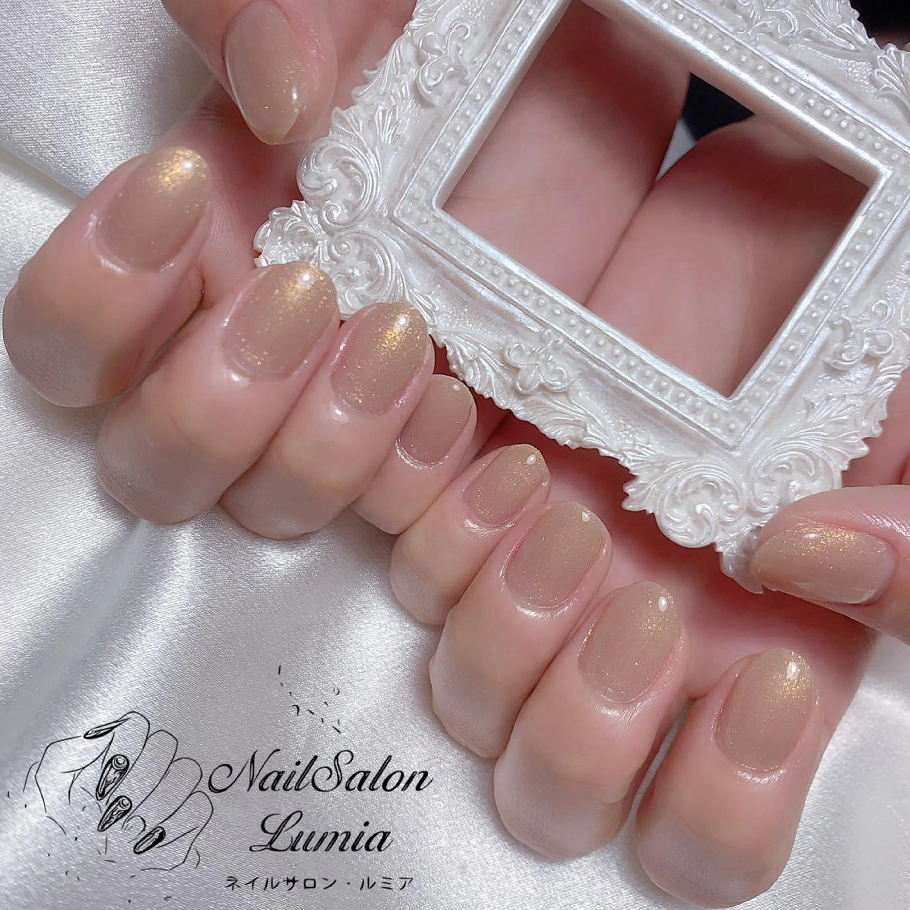 ネイル ハンドネイル ネイルサロン ルミア Lumia 店長のネイルデザイン