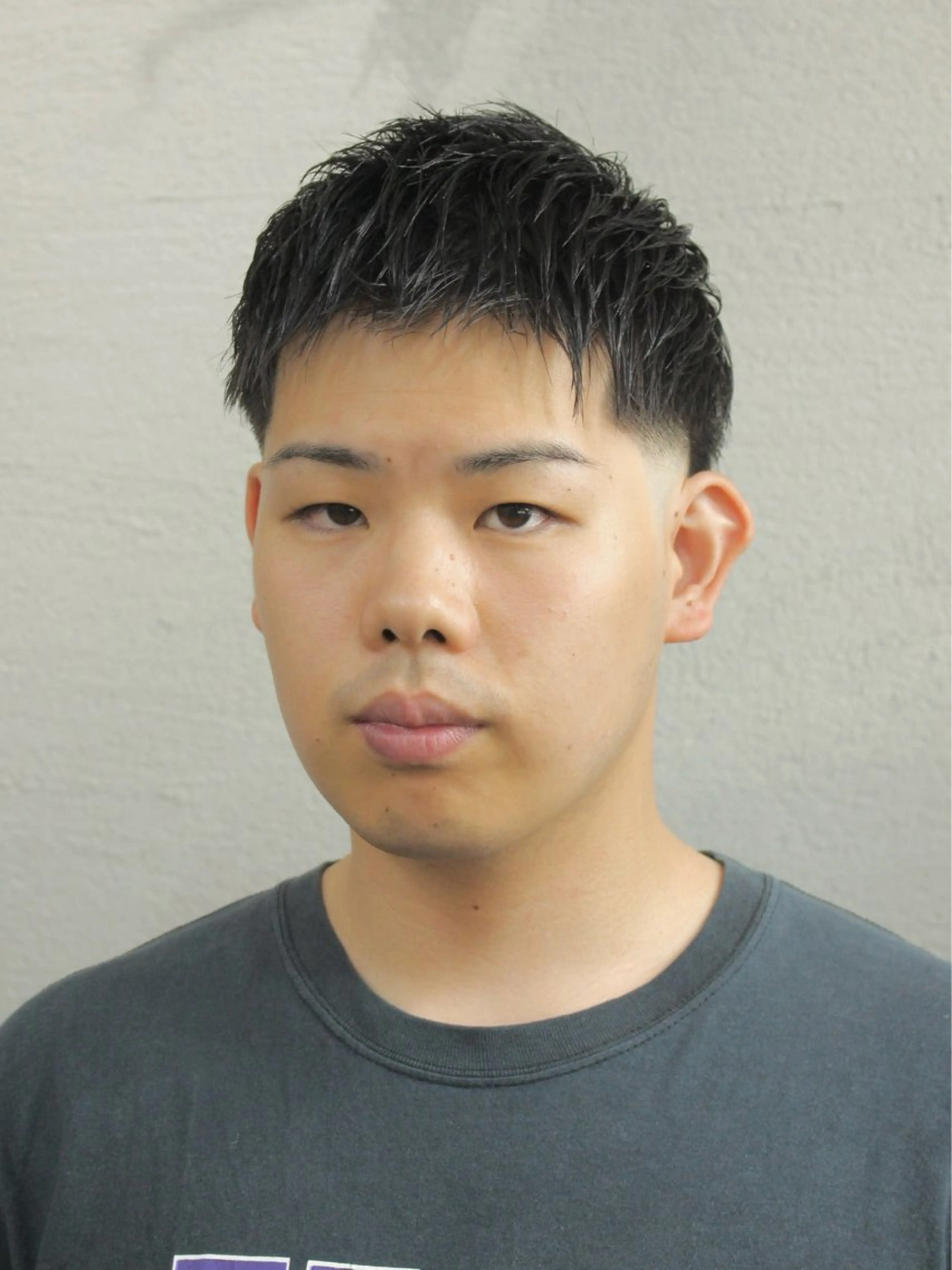 ショート メンズ フェードカット メンズ/ケアパーマ /hayashiのヘアスタイル