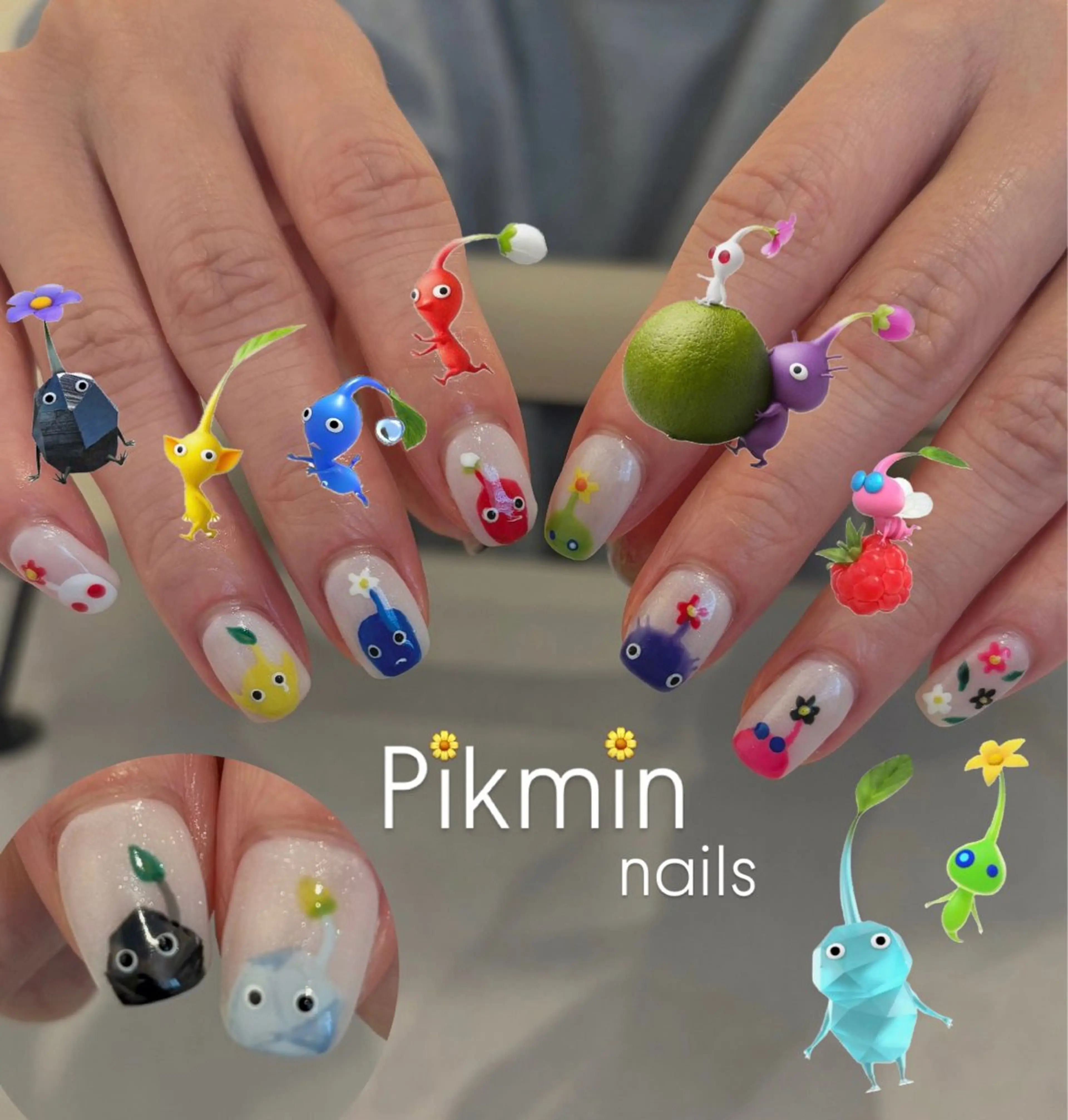 ネイル アートネイル ハンドネイル ハンドケア enurk店 🍋 M I K U  *のその他イメージ