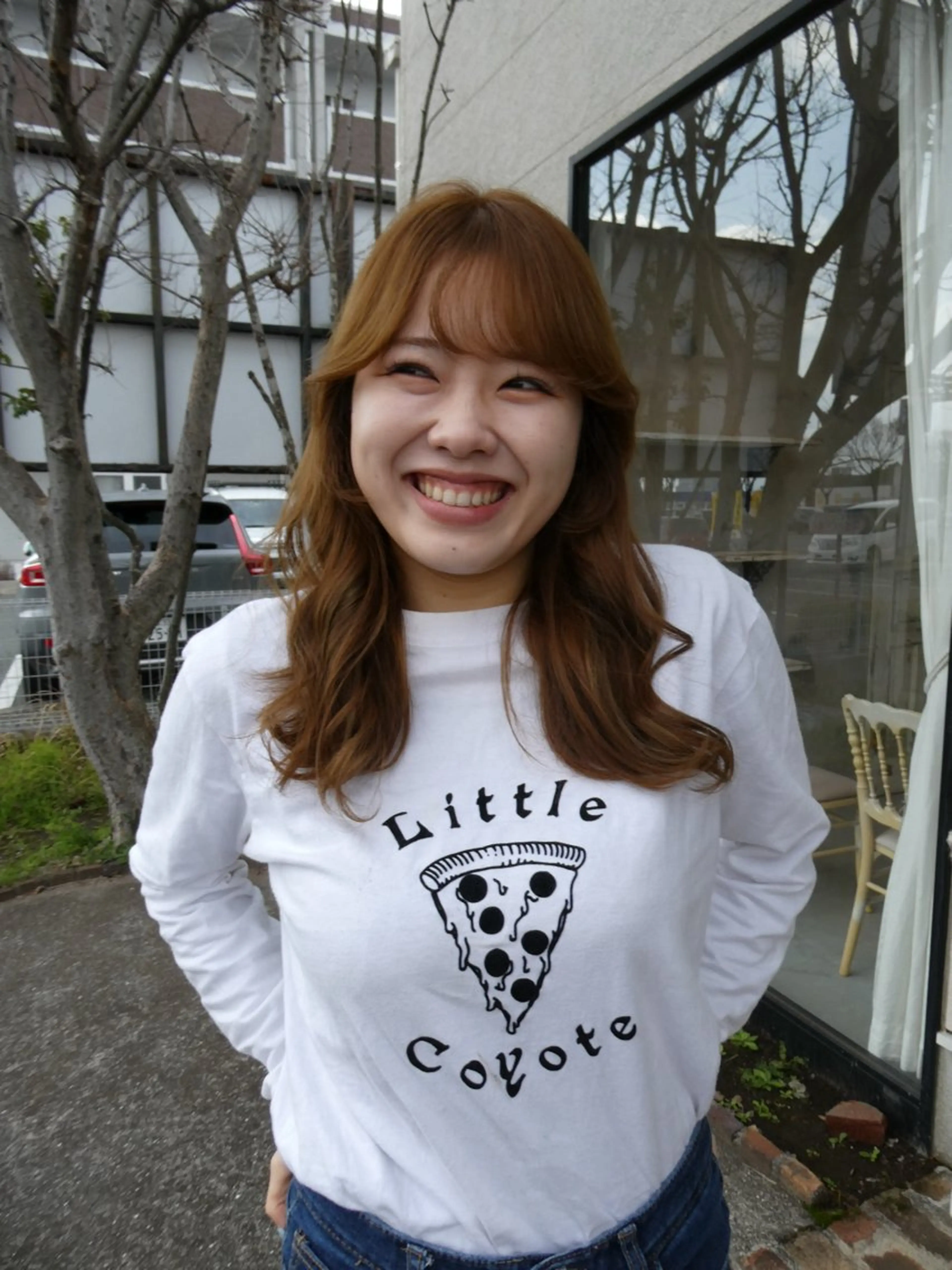 ロング カラー ヘアカラー トリートメント 笹原 叶のヘアスタイル