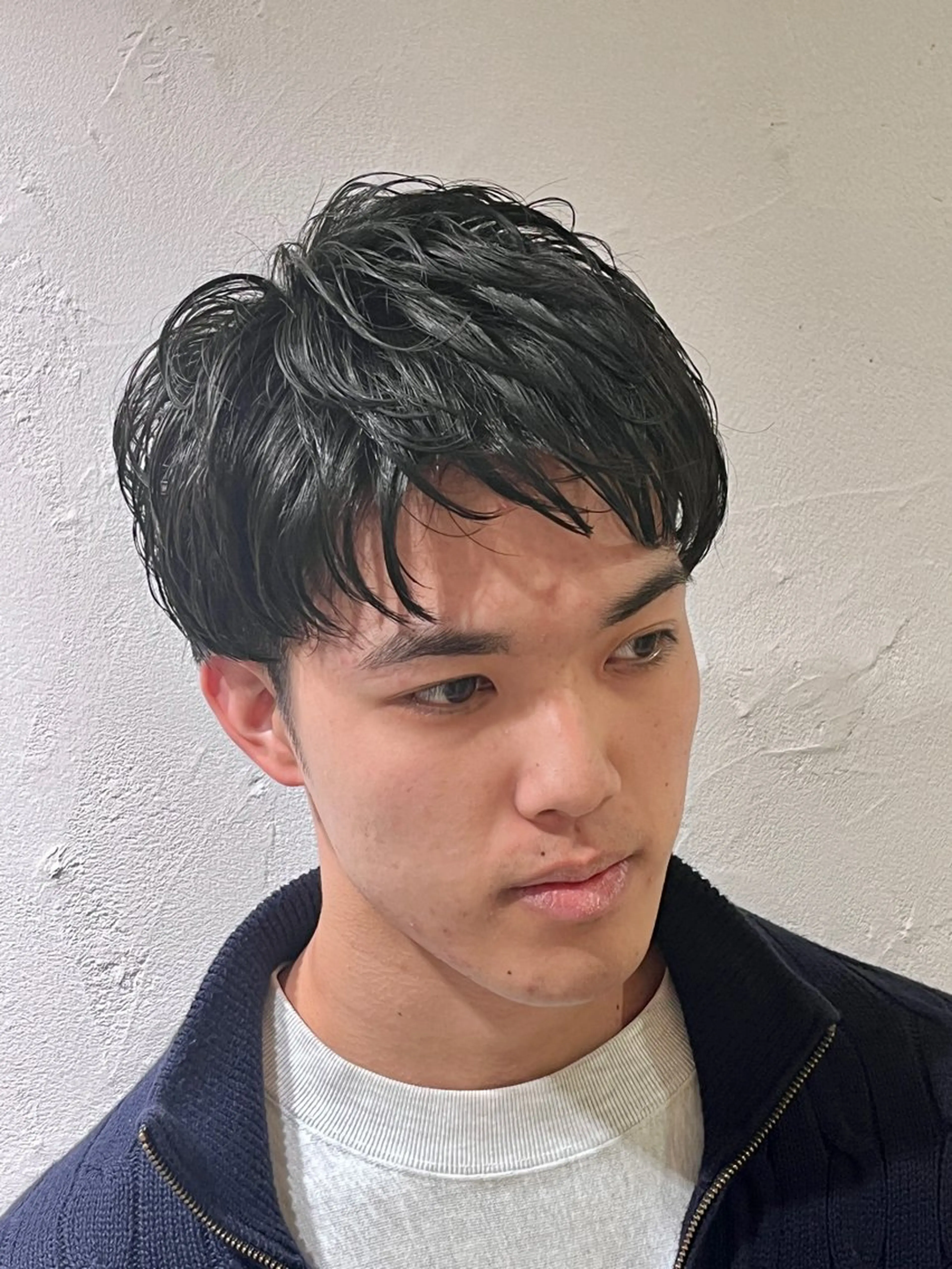 ショート メンズ メンズパーマ カット パーマ トリートメント 美容室stadium 横田ジュンコのヘアスタイル