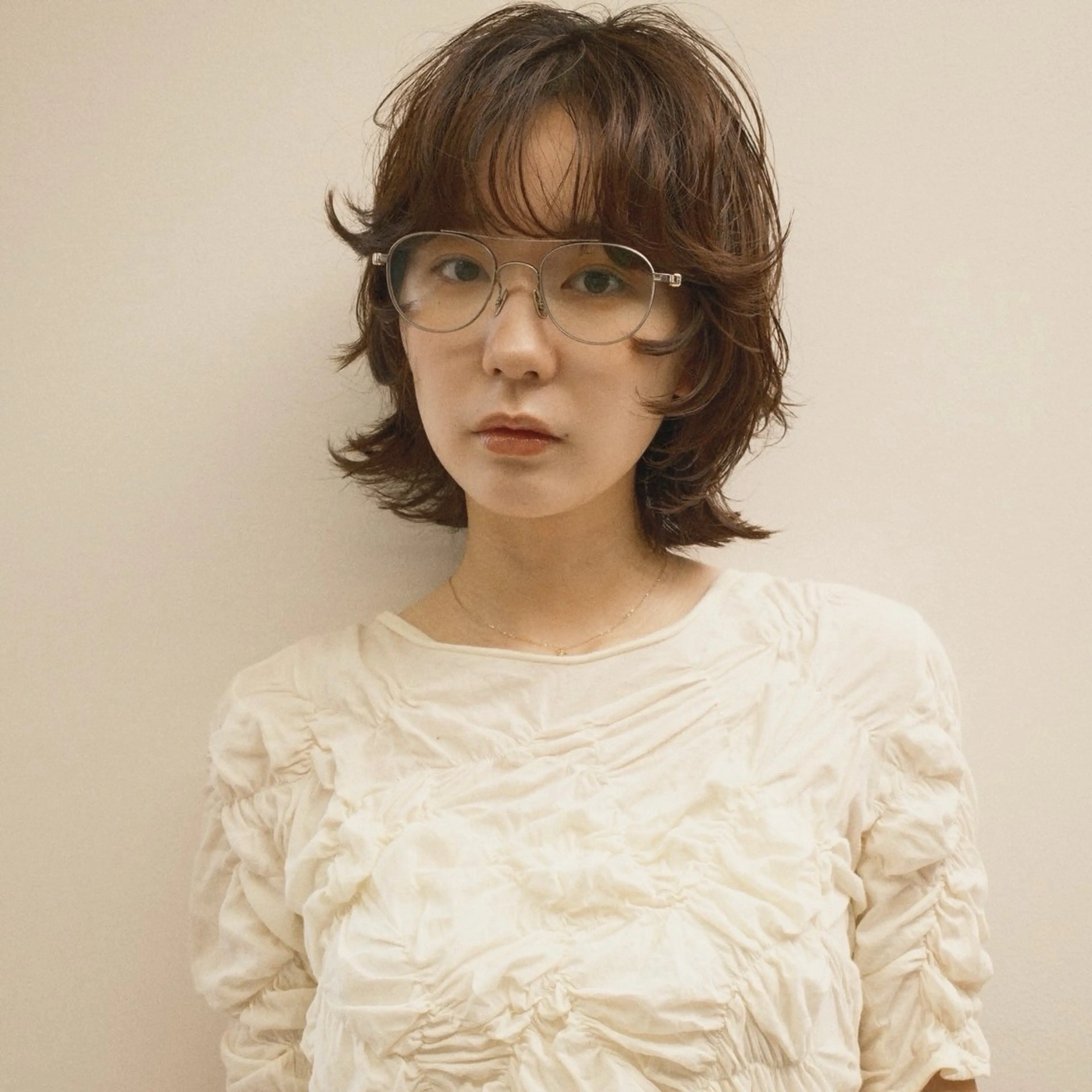 ショート パーマ カット パーマ パーマ/透明感カラー 元町🌱takutoのヘアスタイル