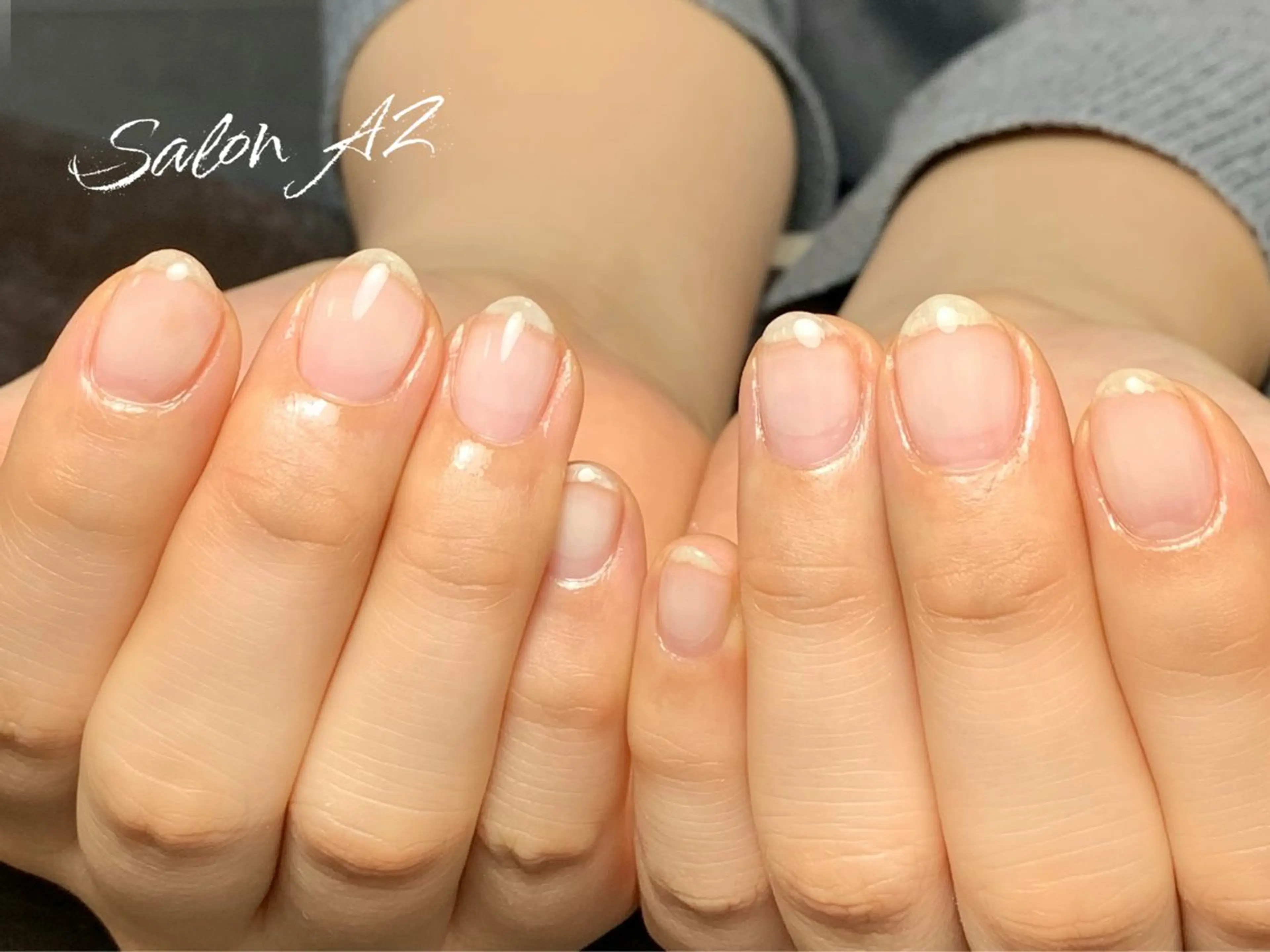 ネイル アートネイル クリアネイル フットネイル フレンチネイル ジェルネイル ハンドネイル salon AZのネイルデザイン