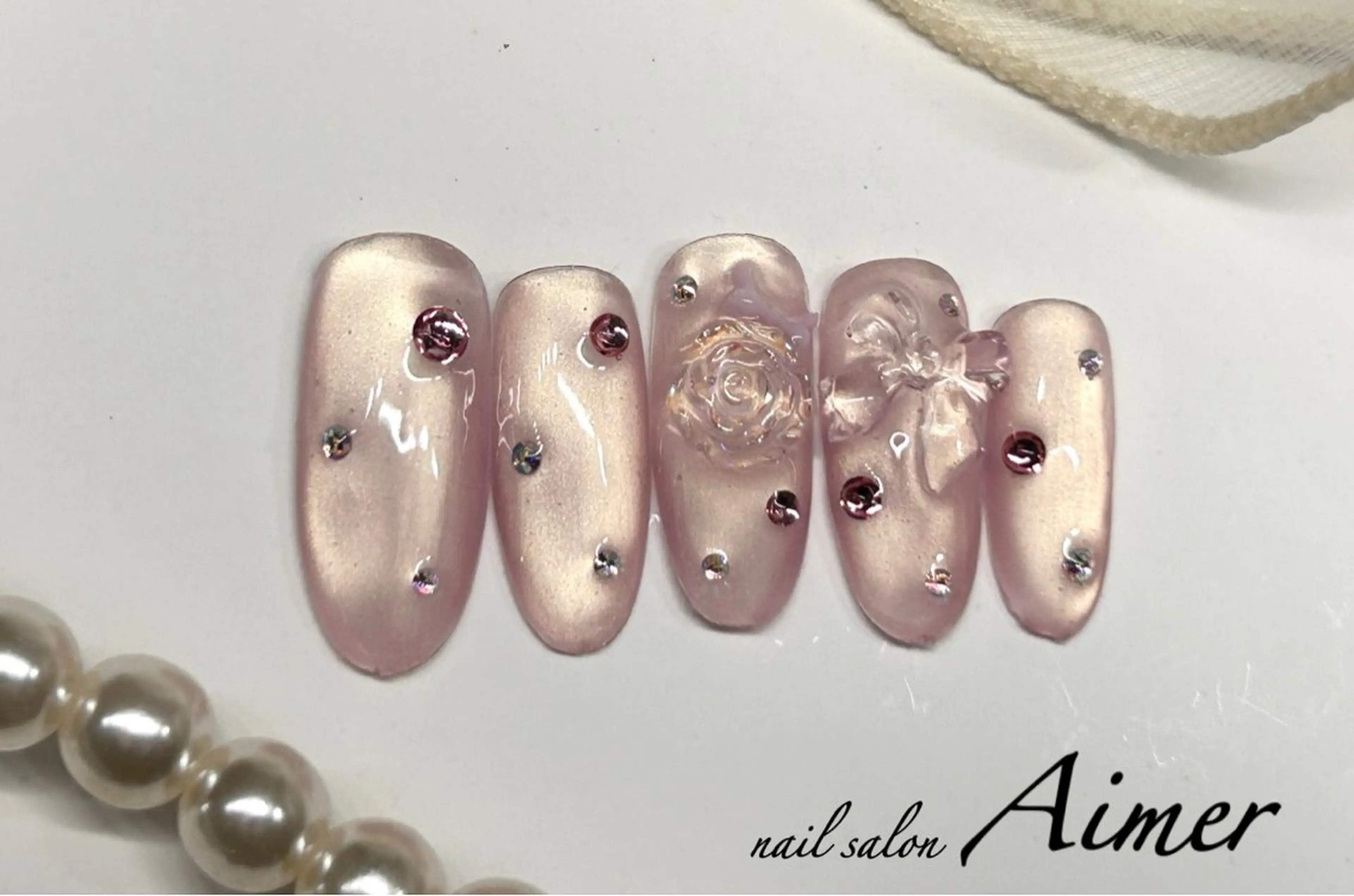 ネイル ハンドネイル nail salon Aimerのネイルデザイン