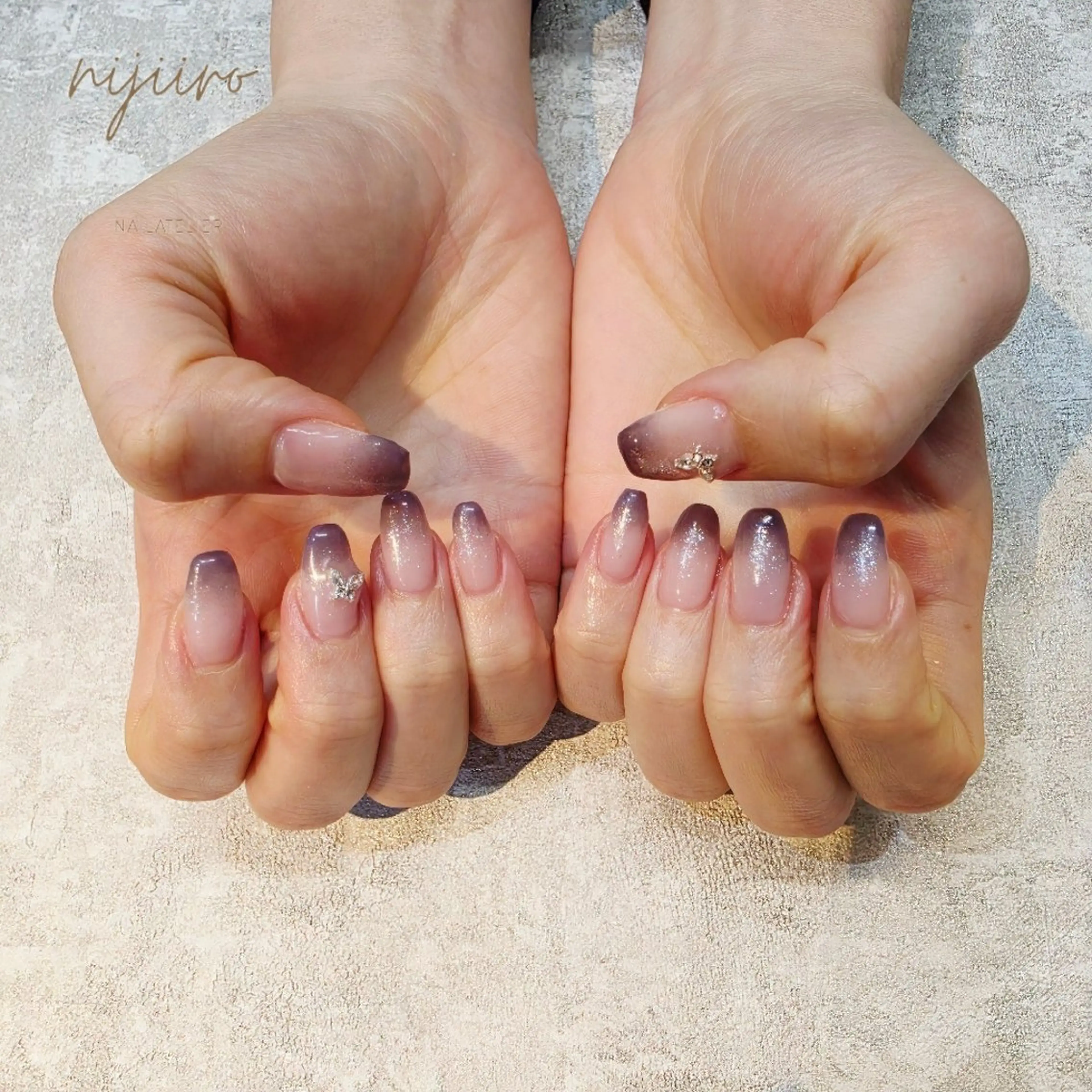 ネイル ハンドネイル nijiiro🌈 サトウのネイルデザイン