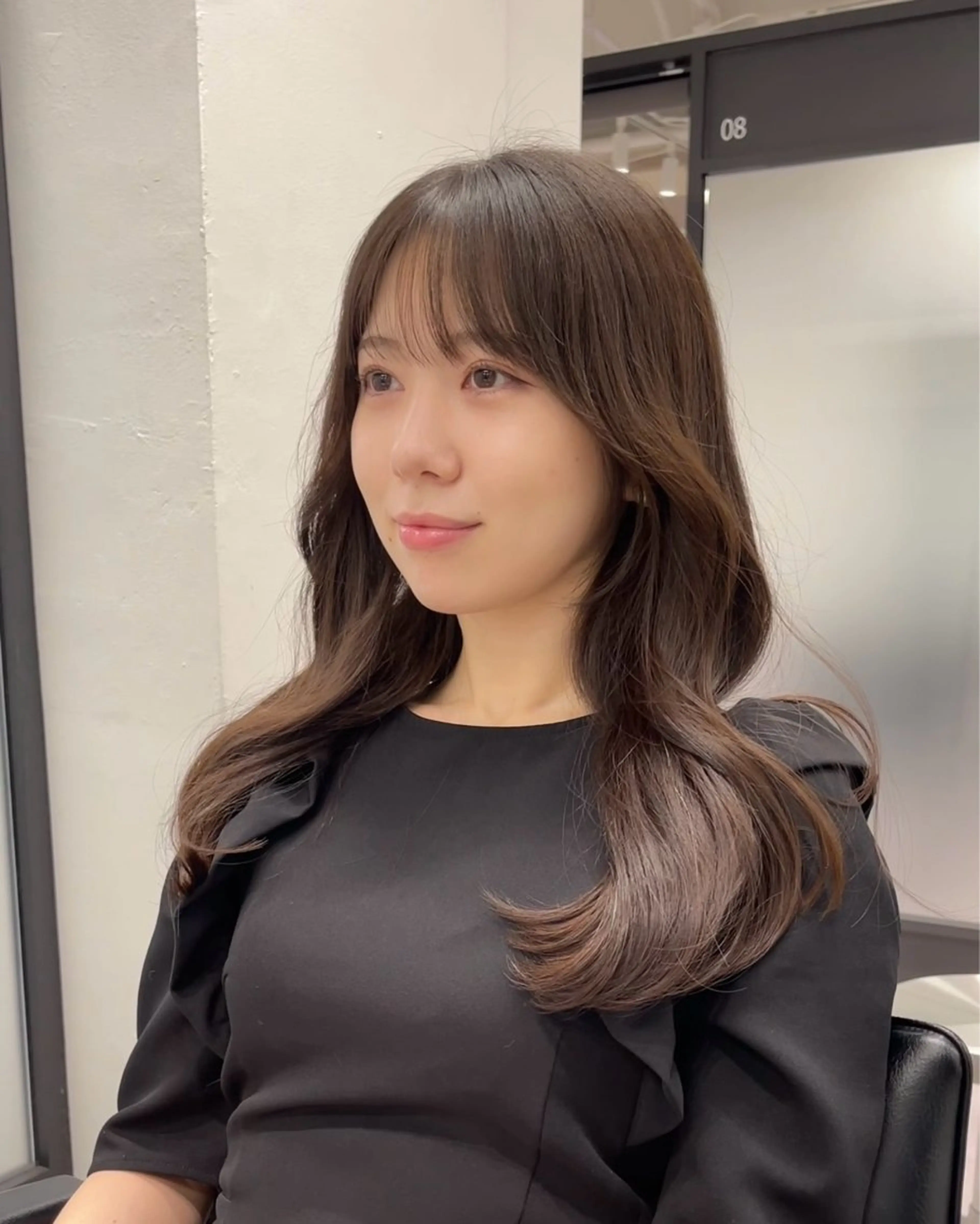 ロング カラー ヘアアレンジ カット ヘアカラー トリートメント ヘアセット レイヤーカット/ 田中 しょうのヘアスタイル