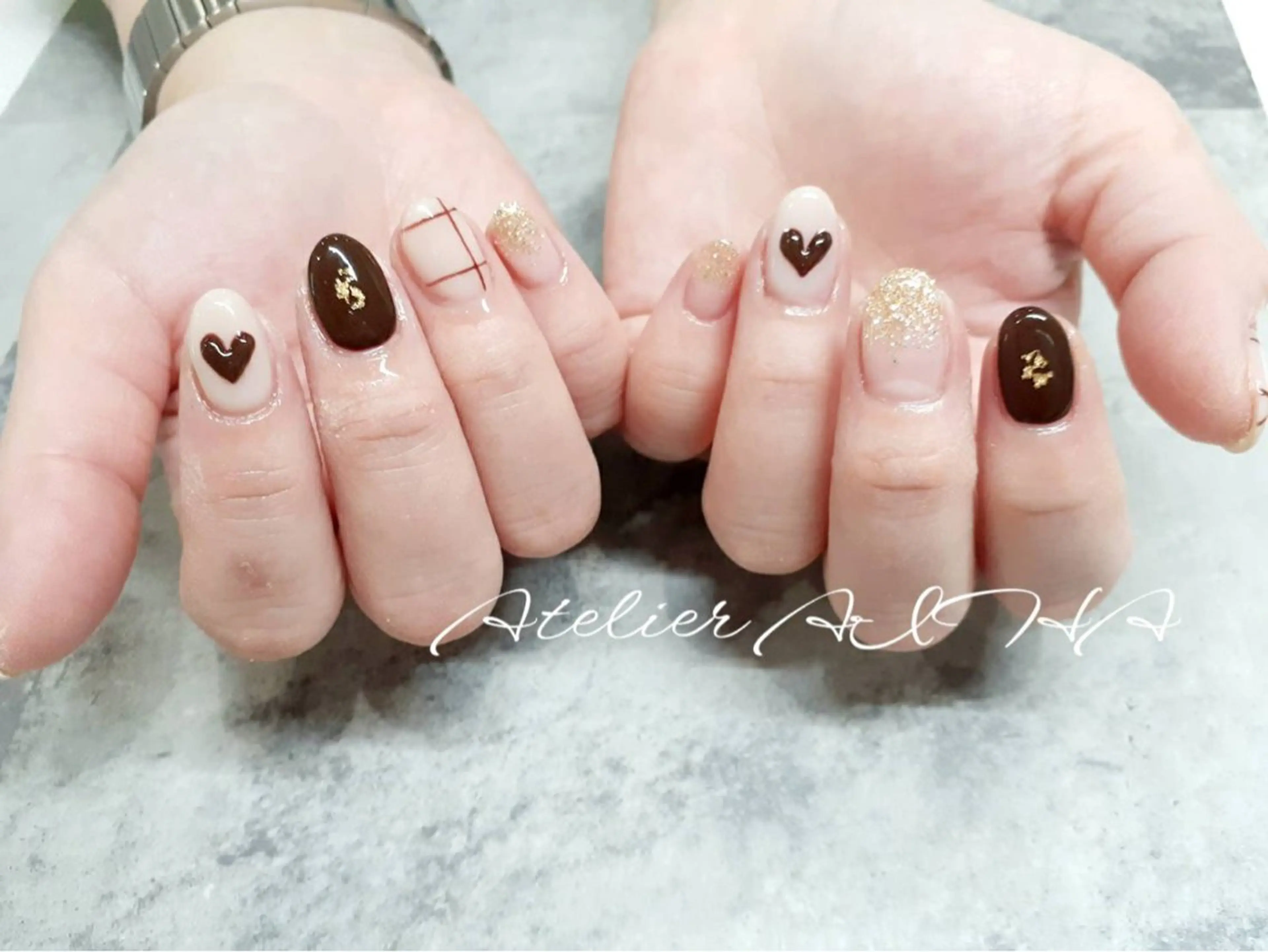 ネイル アトリエAIHA所属・アトリエAIHA★ フィルイン推奨サロンのネイルデザイン
