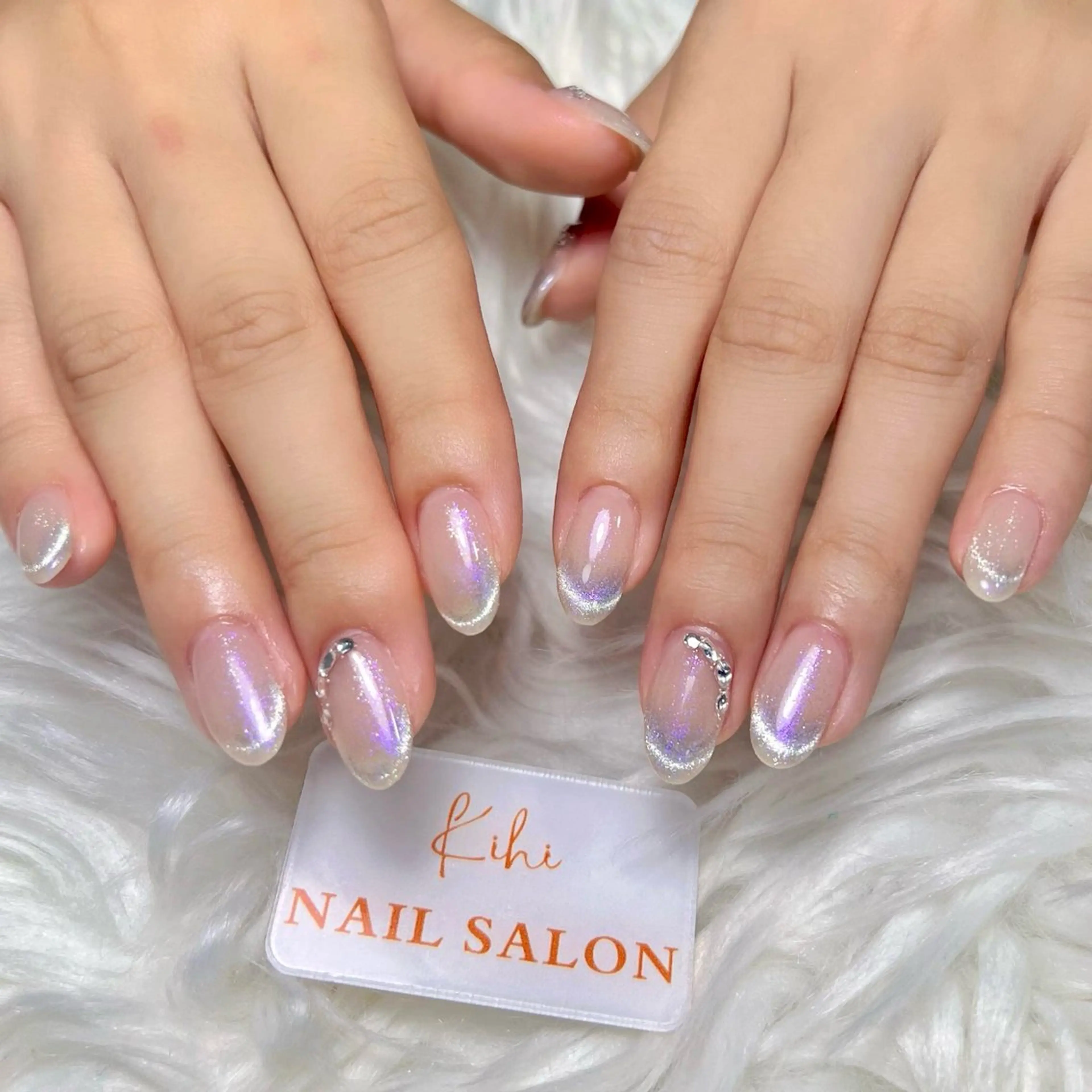 ネイル アートネイル フレンチネイル ジェルネイル グラデーション 韓国ネイル ハンドネイル 💕鈴木ユリ パラジェル/オフ無料のネイルデザイン