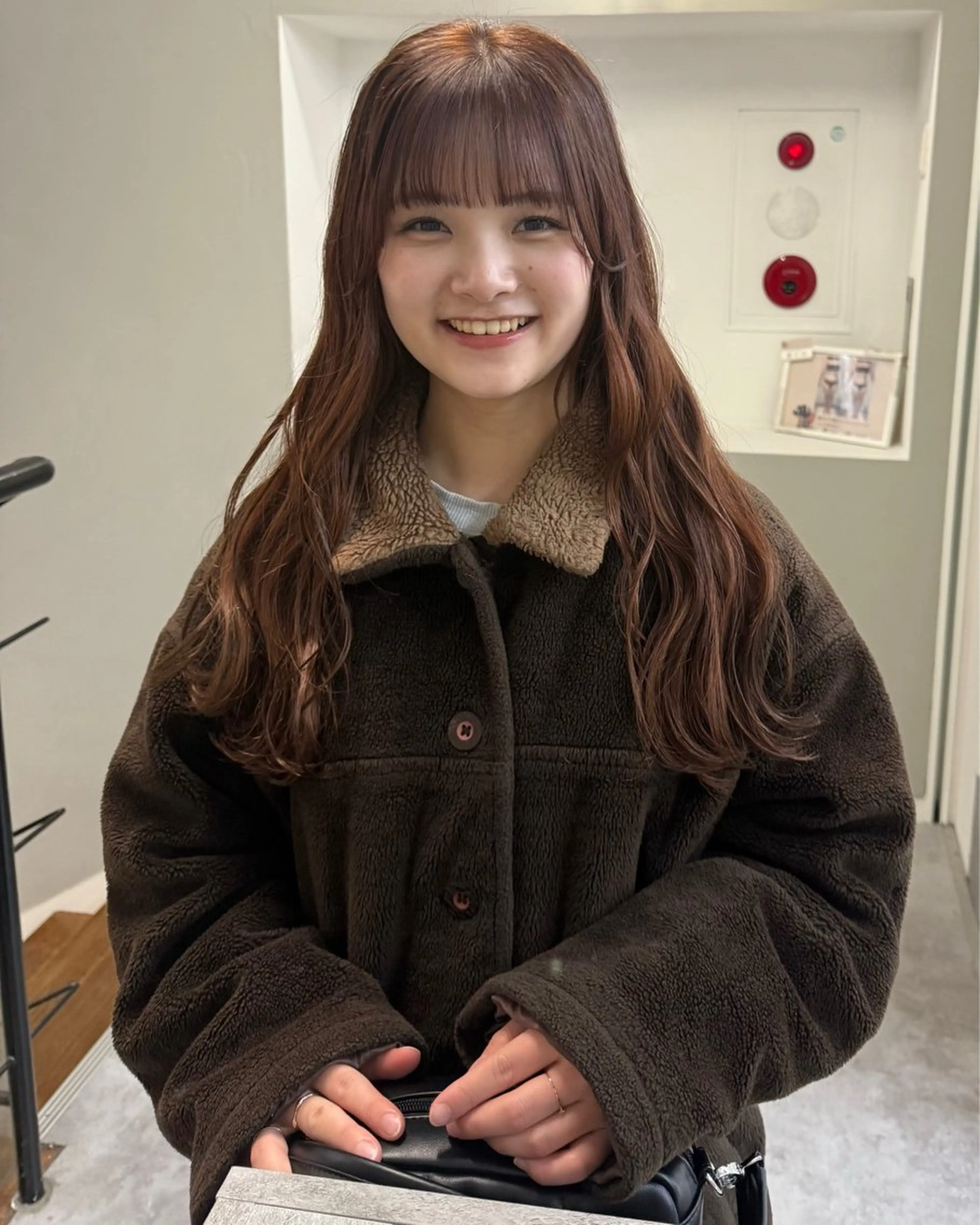 ロング 小倉 結衣のヘアスタイル