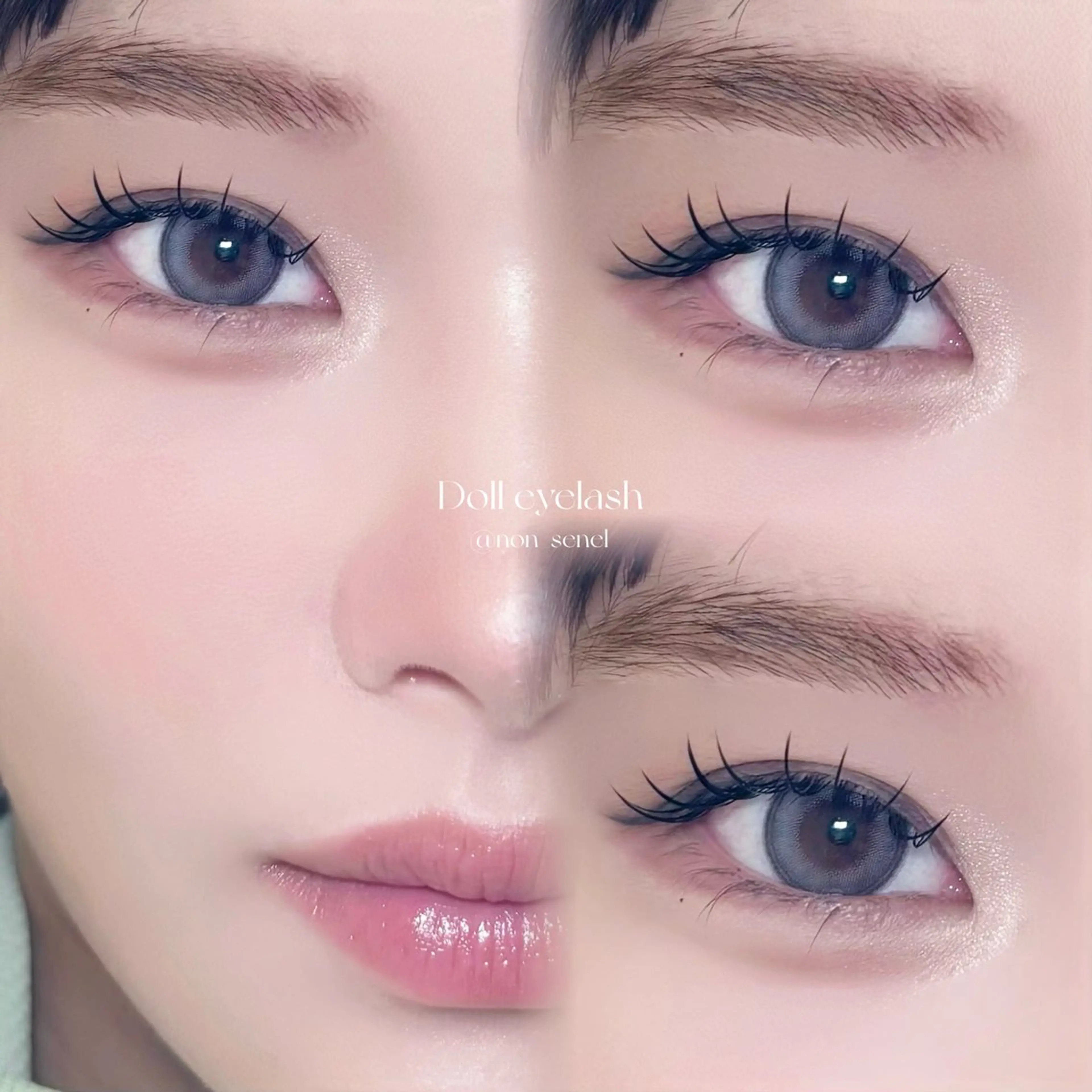 マツエク・マツパ eye＋nano所属・韓国風束感まつ毛🩵 Nozomiの眉毛・アイブロウイメージ