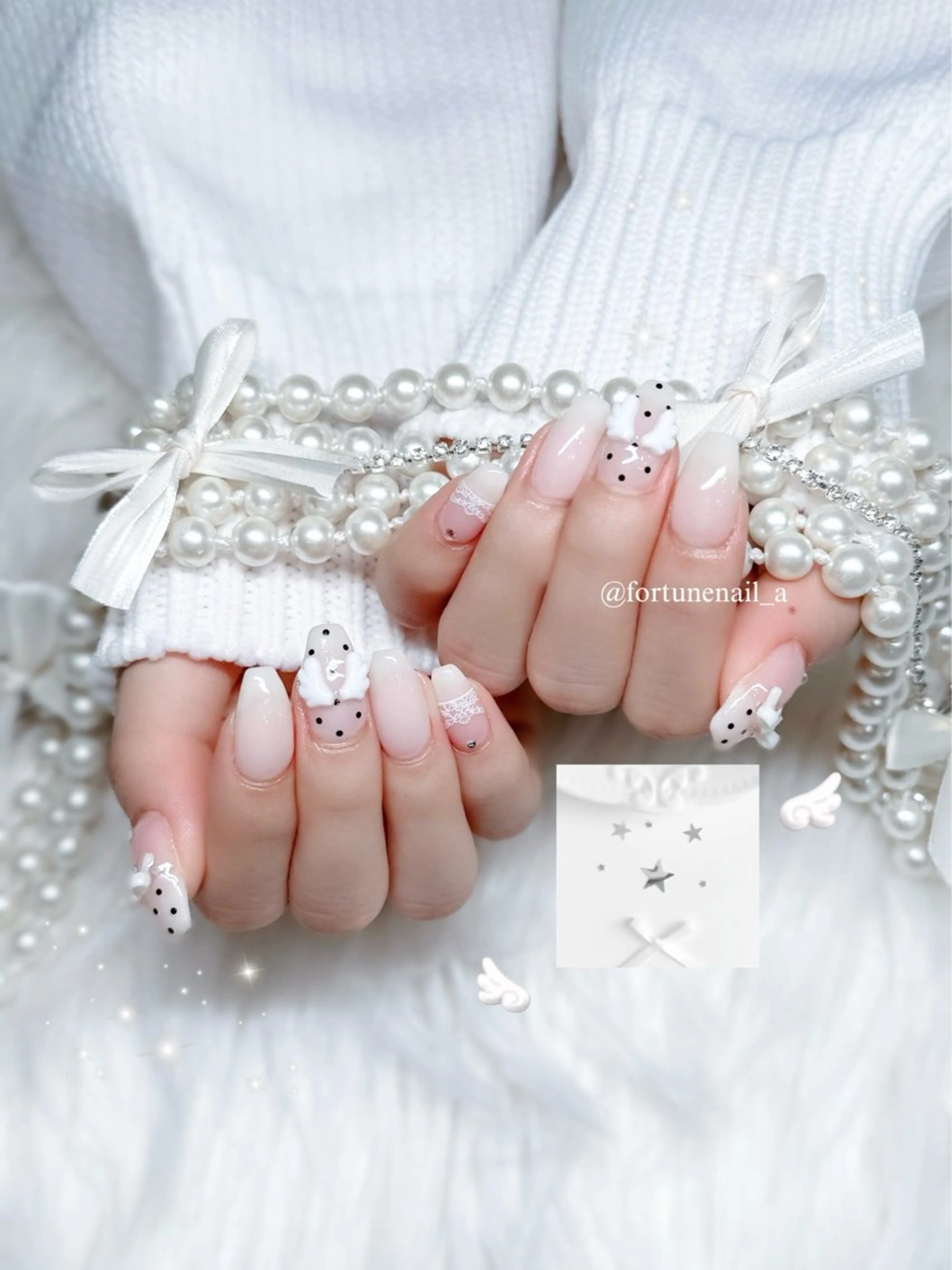 ネイル ハンドネイル ✩.*🎀 aoi🎀のネイルデザイン