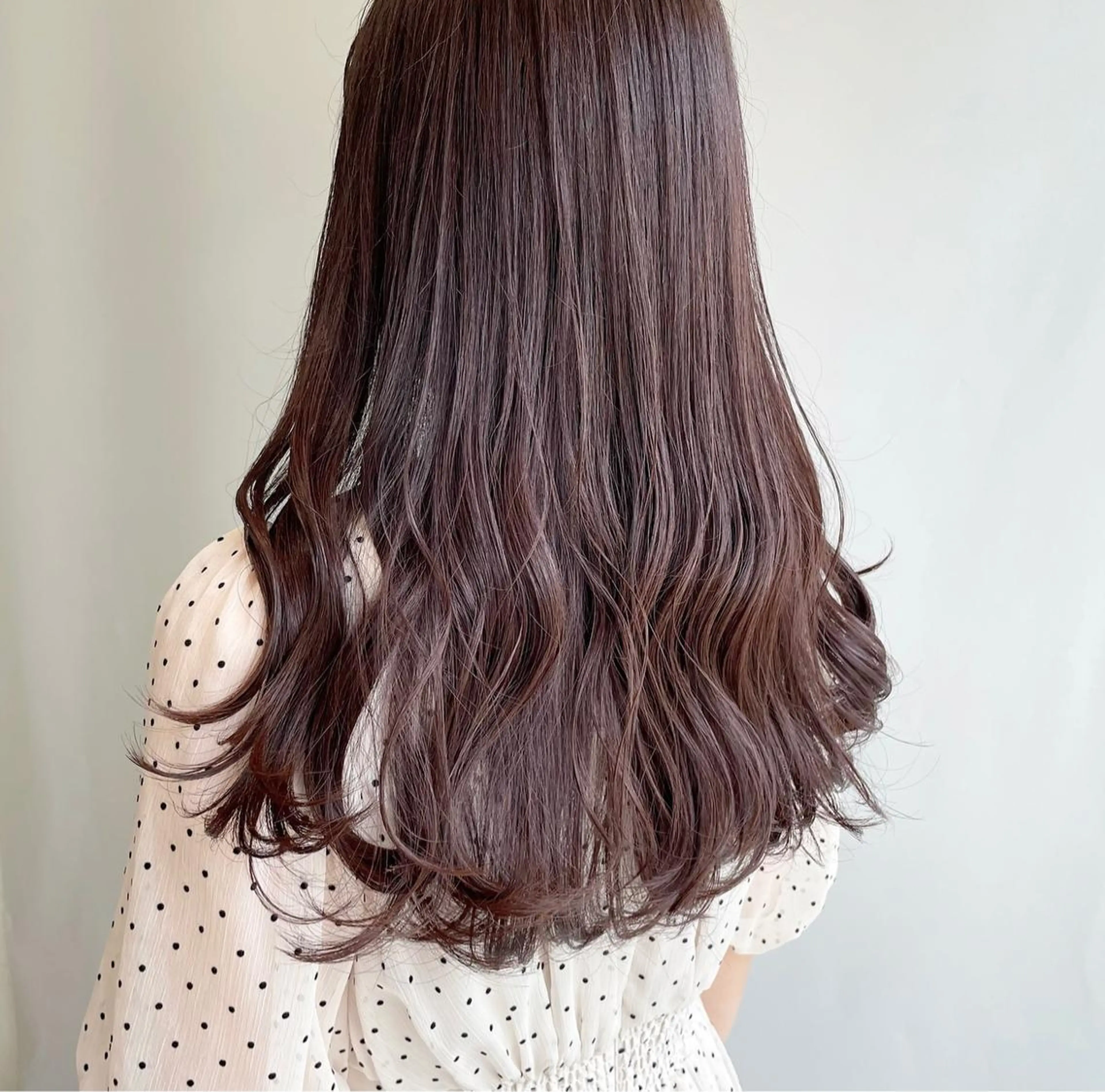 ロング カラー ヘアカラー トリートメント 山口 莉奈のヘアスタイル
