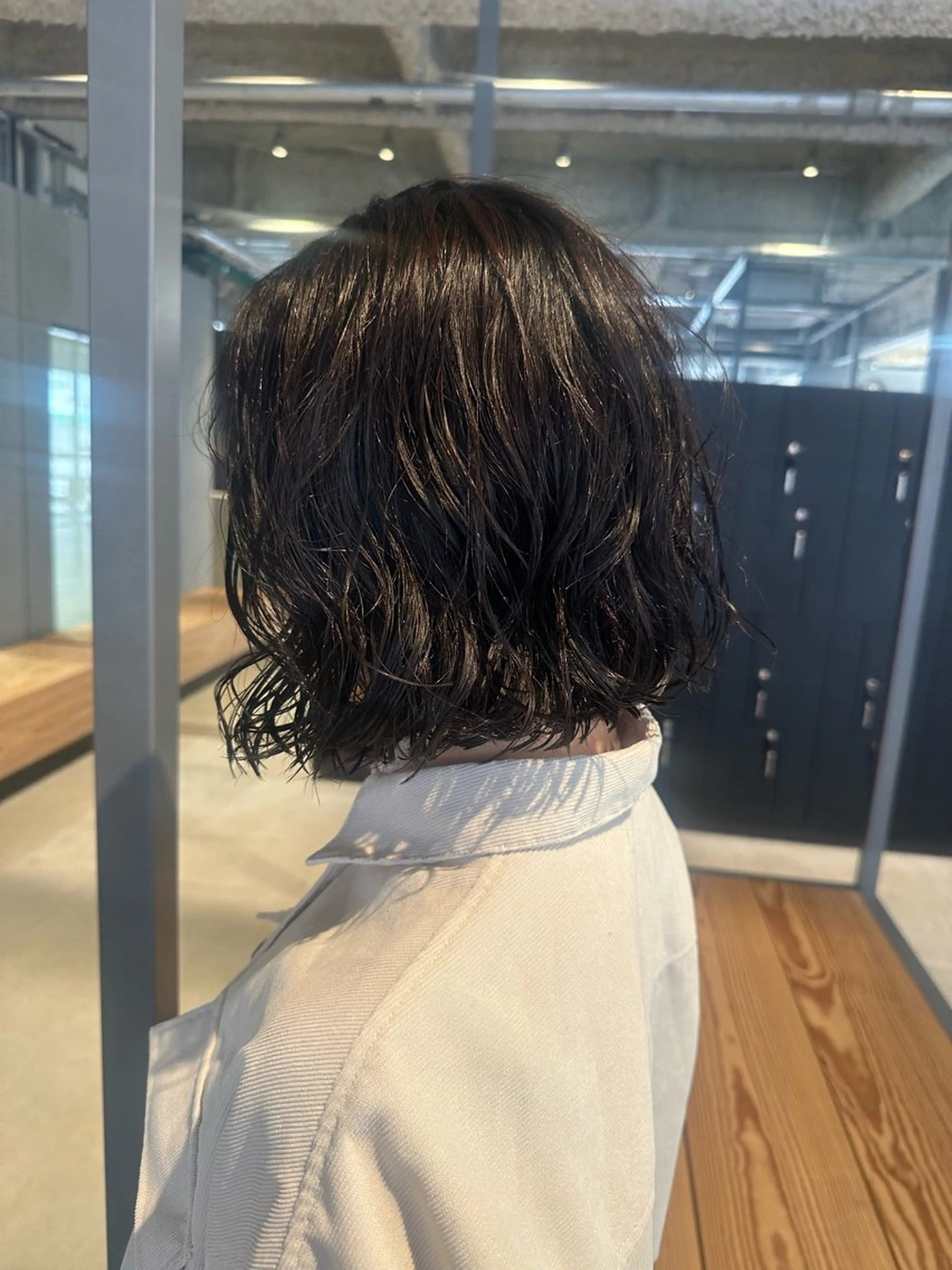 ミディアム カット パーマ トリートメント 🍎ブリーチモデル 募集/madokaのヘアスタイル