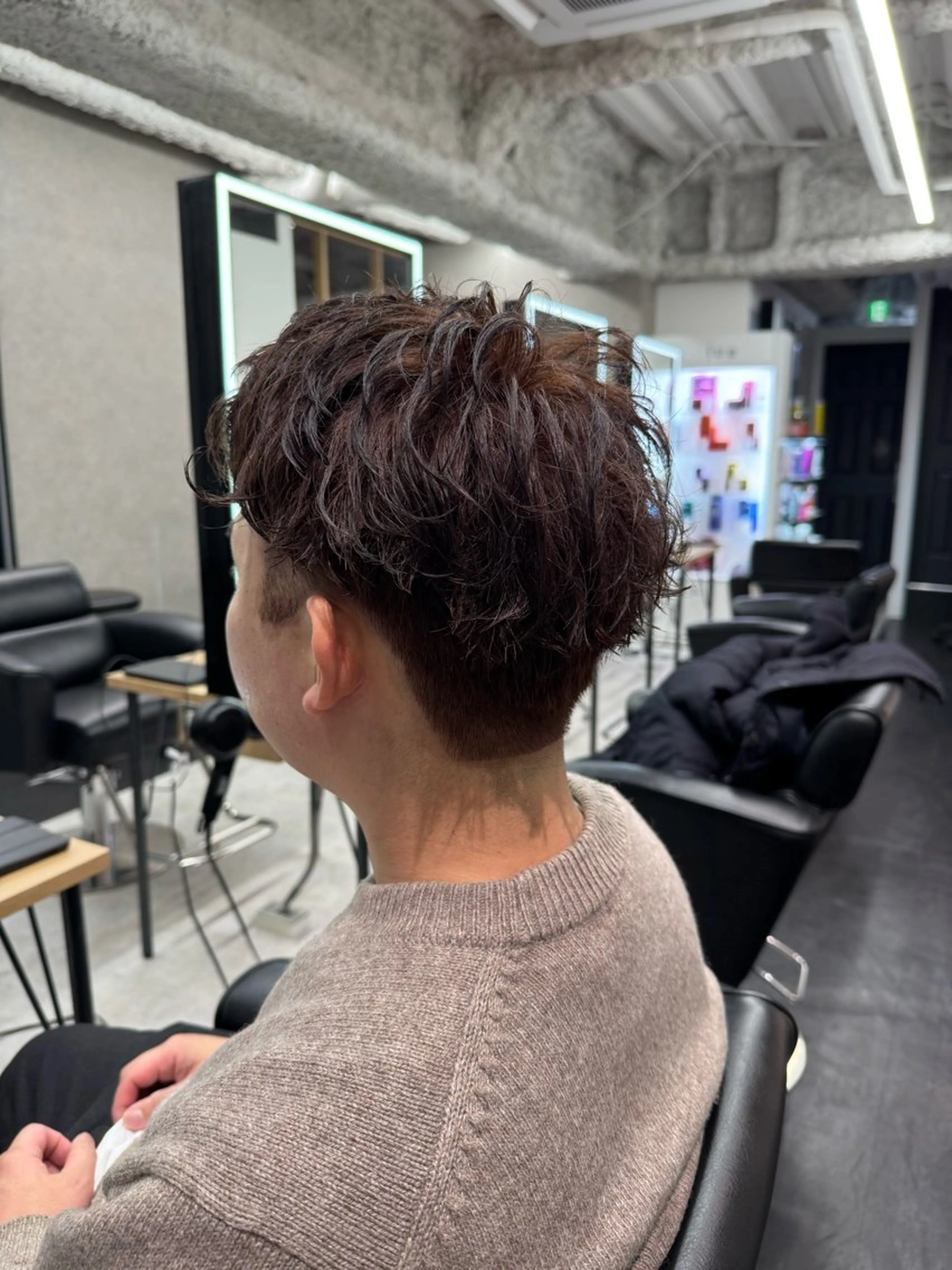 ショート カラー 吉満 翔のヘアスタイル