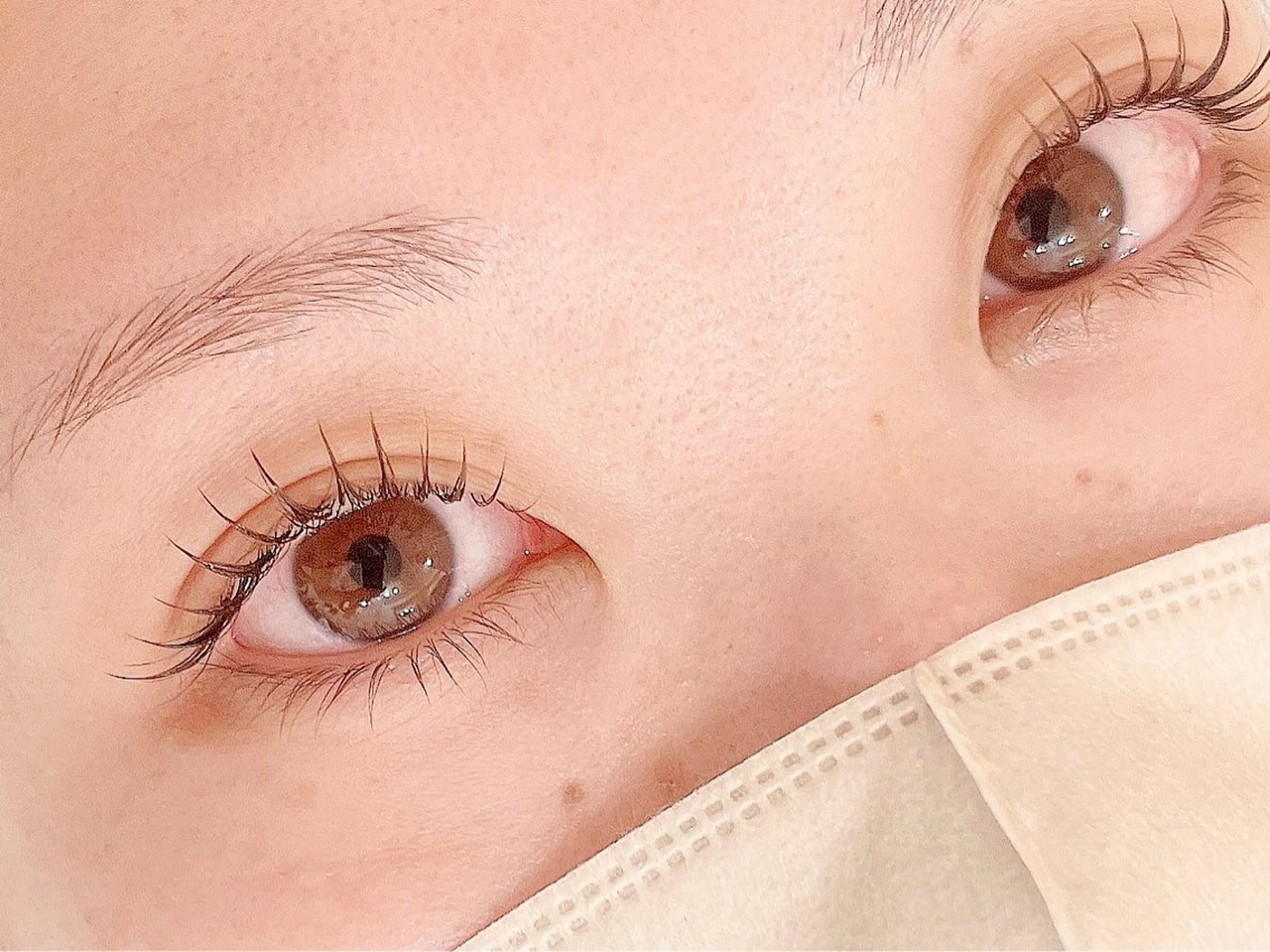 マツエク・マツパ カラーマツエク マツエク anocharm ☻ HIKARIのマツエク・マツパデザイン